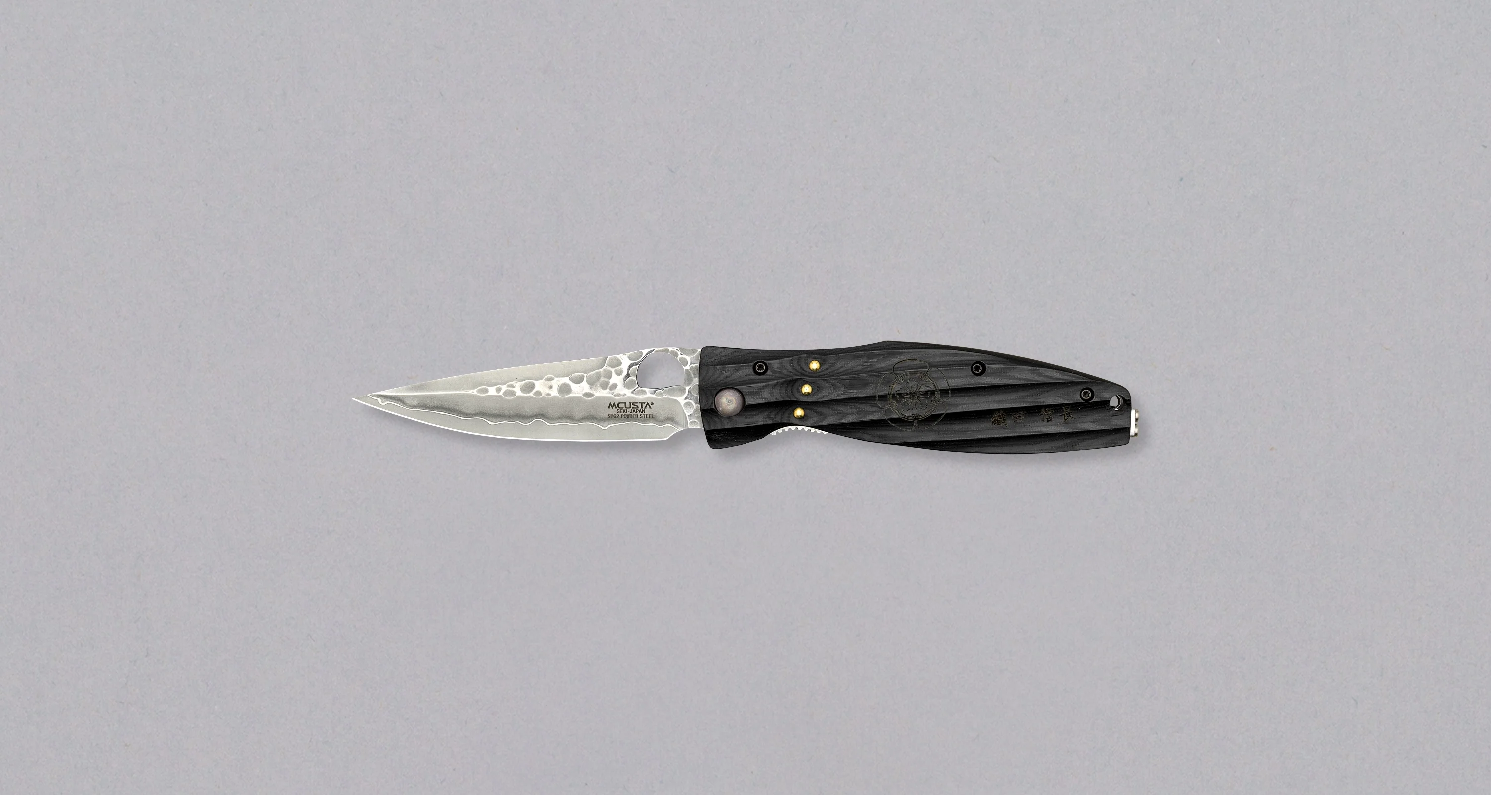 Mcusta Sengoku Oda Nobunaga Micarta Pocket Knife [MC-0181G]