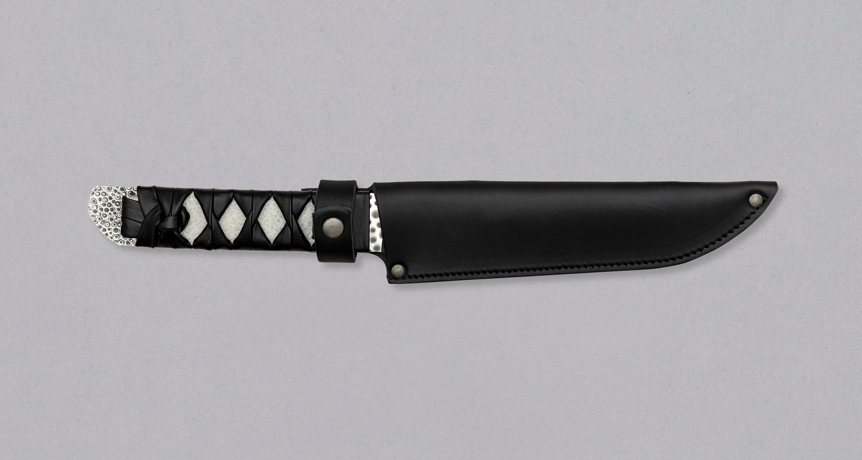 Mcusta Tanto SPG2/R2 Damascus - Fixed Japanese Knife [MC-0242GD] - Image 3