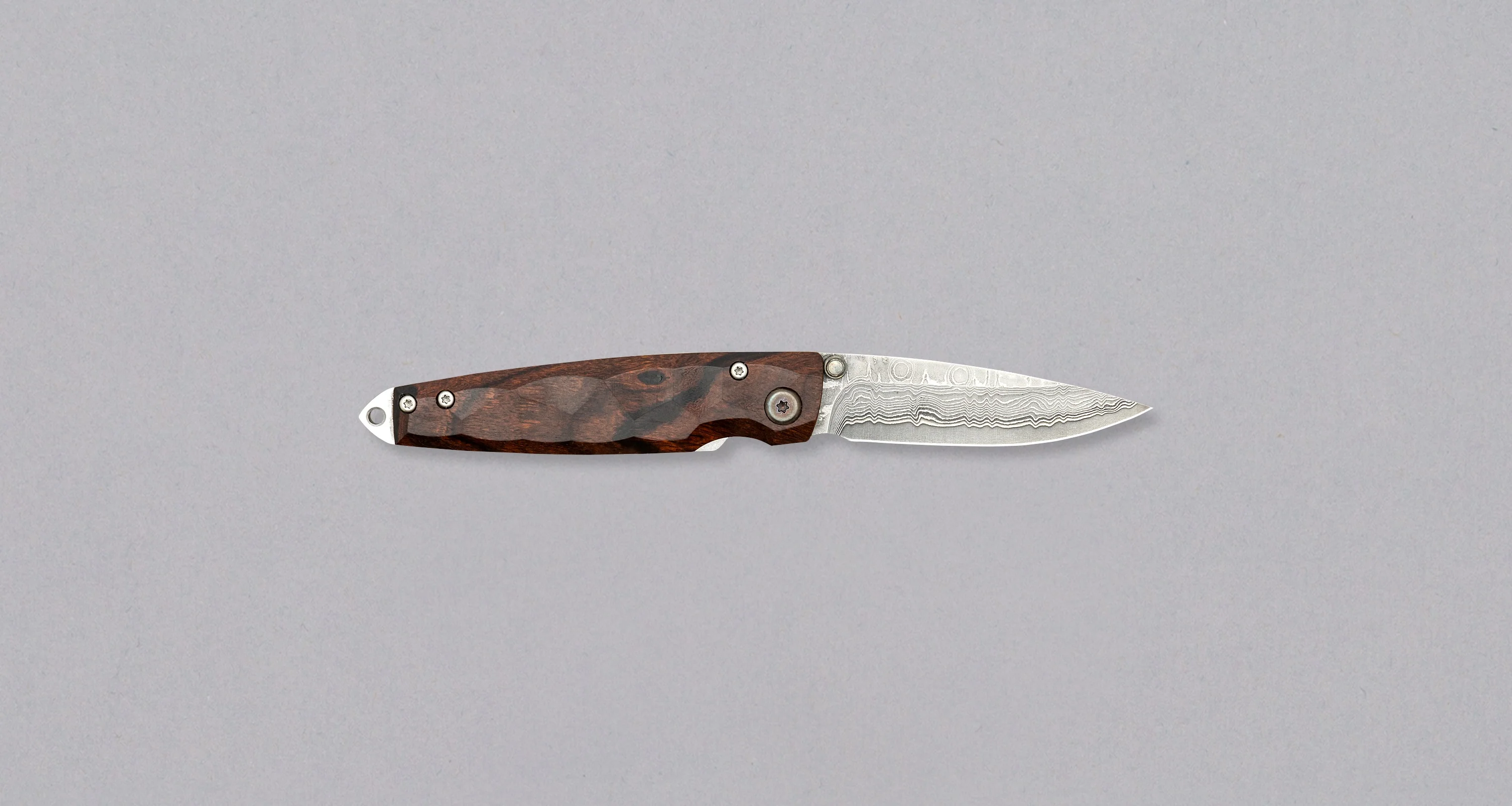 Mcusta Tsuchi Cocobolo Pocket Knife [MC-0077DI] - Image 2