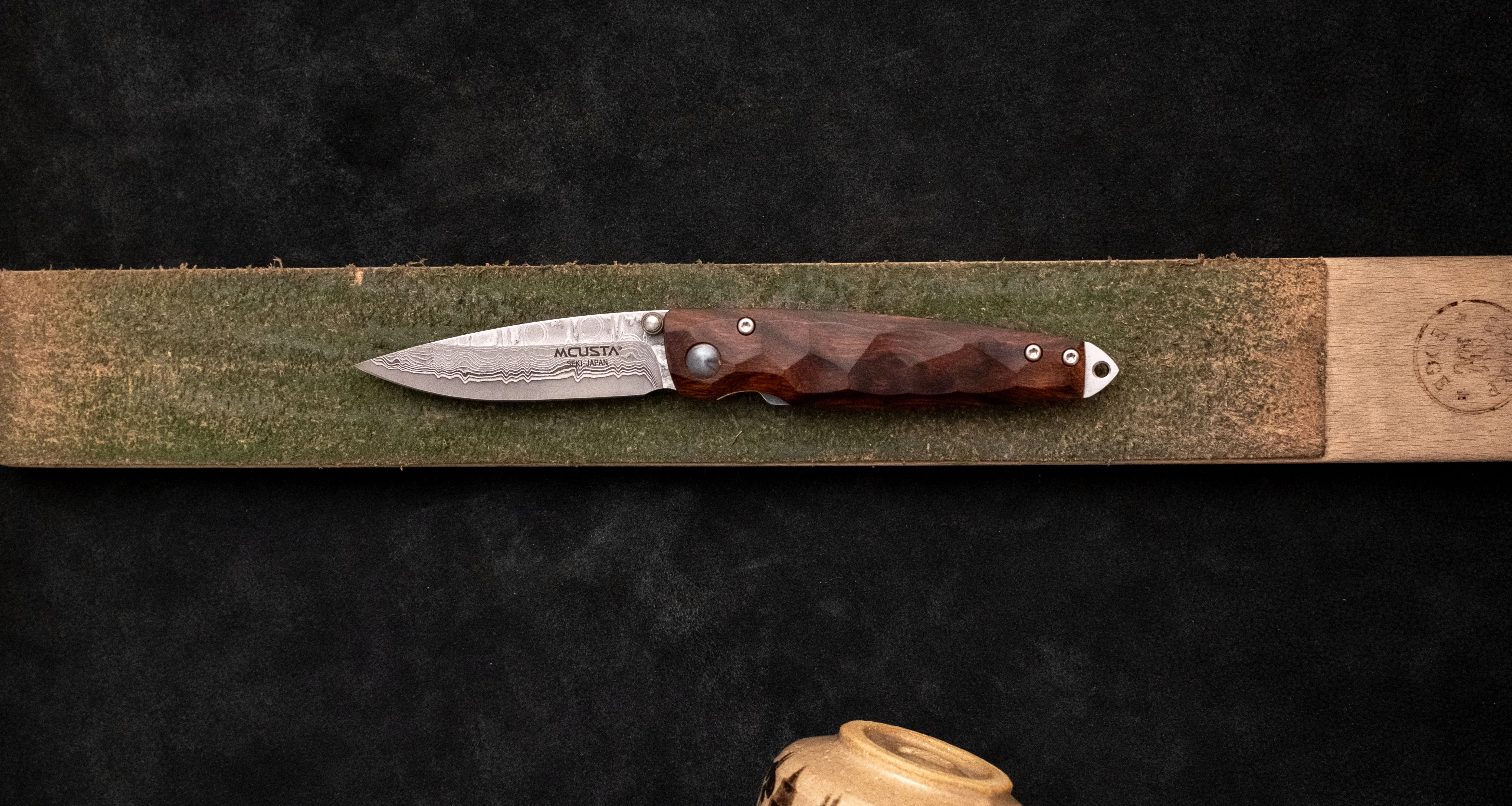 Mcusta Tsuchi Cocobolo Pocket Knife [MC-0077DI] - Image 5