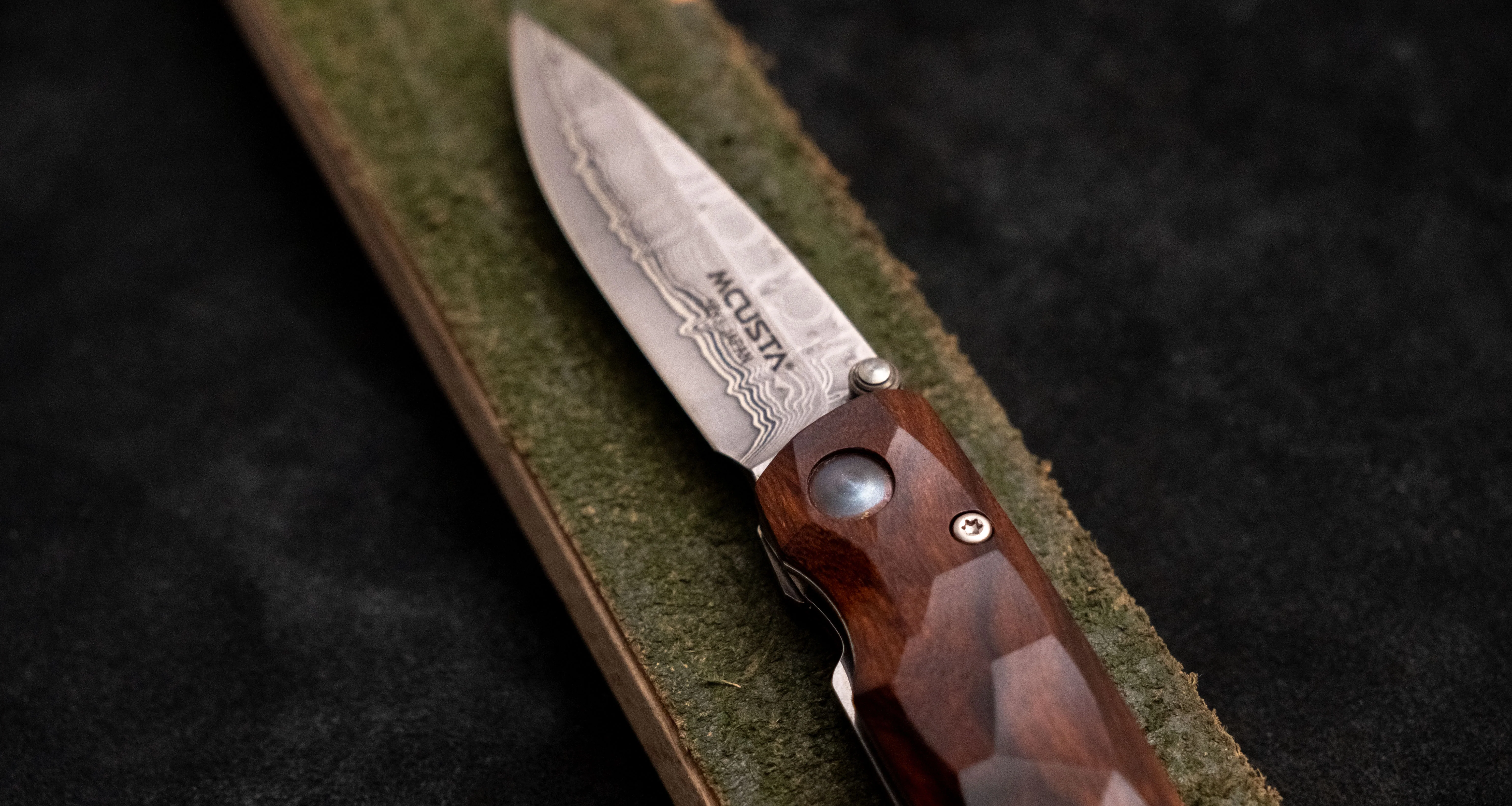 Mcusta Tsuchi Cocobolo Pocket Knife [MC-0077DI] - Image 7