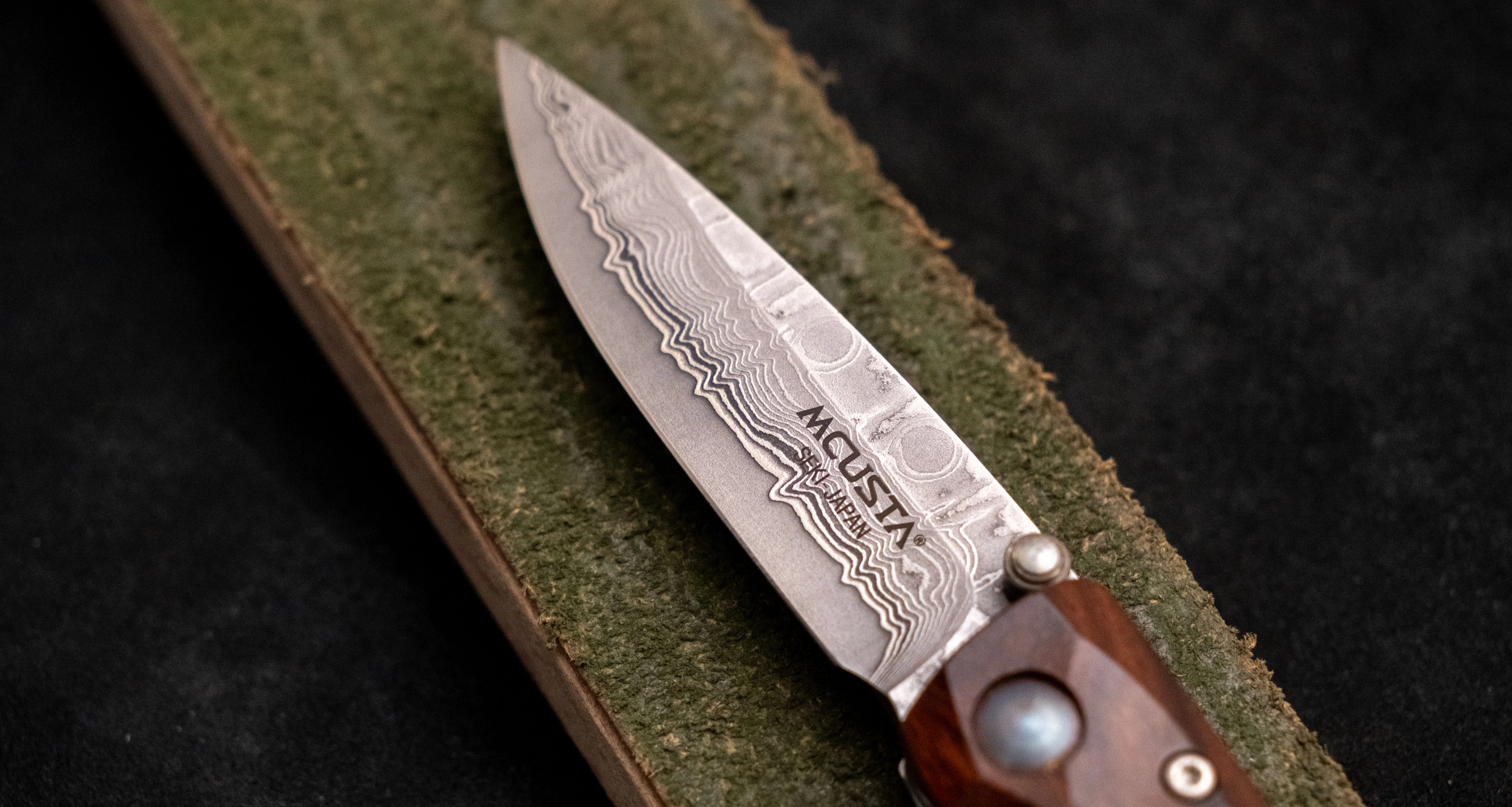 Mcusta Tsuchi Cocobolo Pocket Knife [MC-0077DI] - Image 8