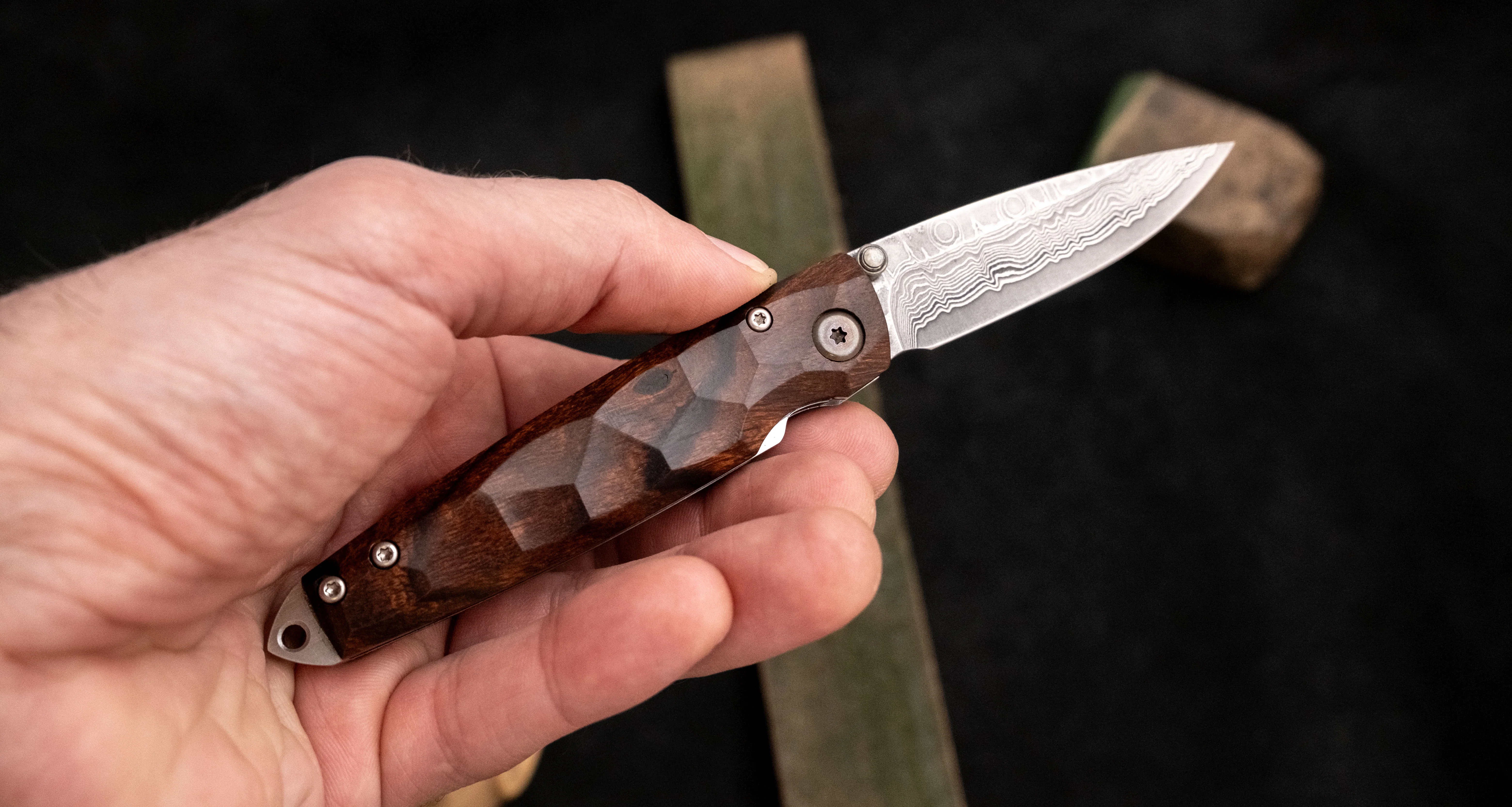 Mcusta Tsuchi Cocobolo Pocket Knife [MC-0077DI] - Image 9