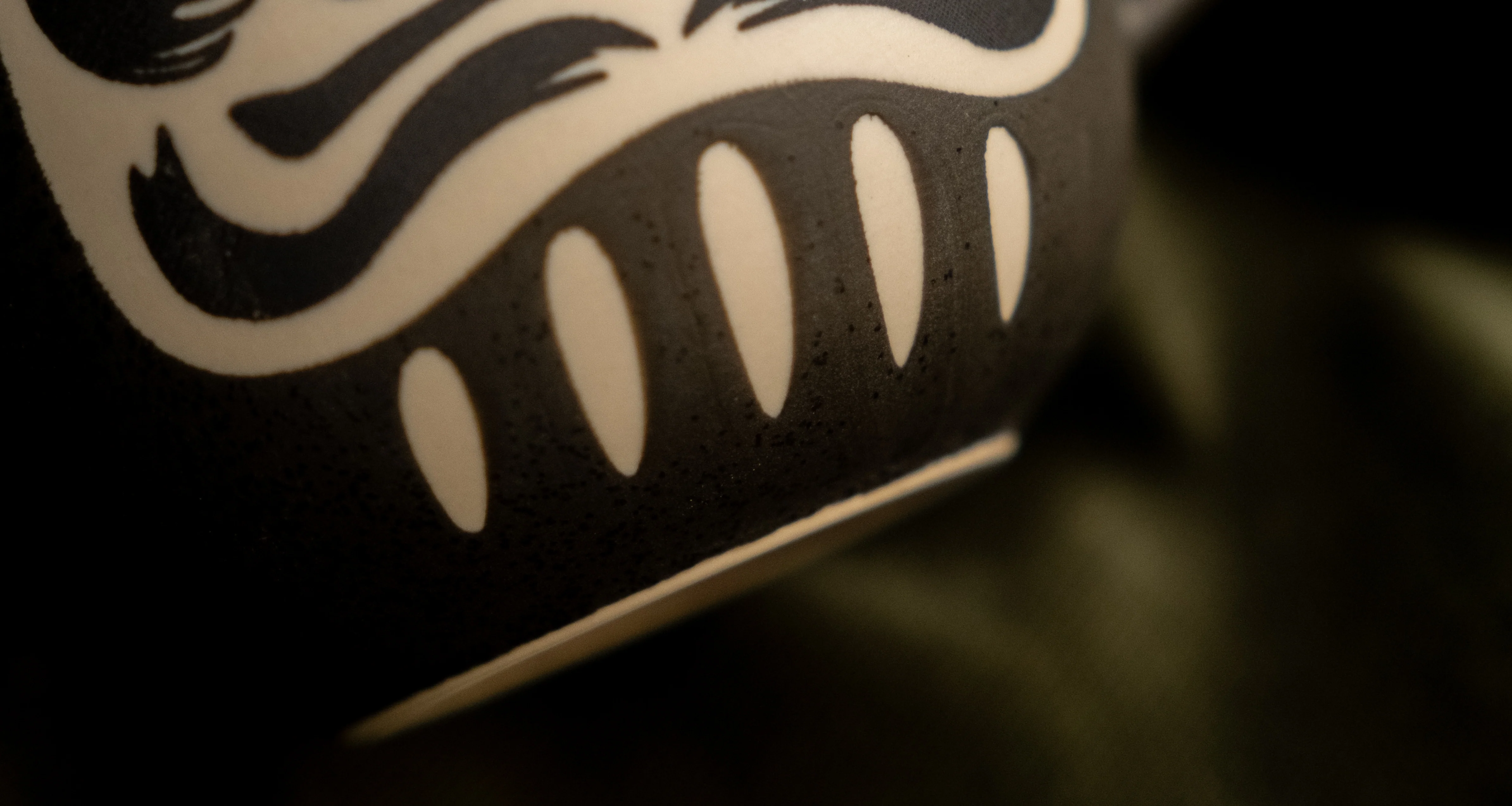 Mino Japanese Daruma Mug [black] - Image 5