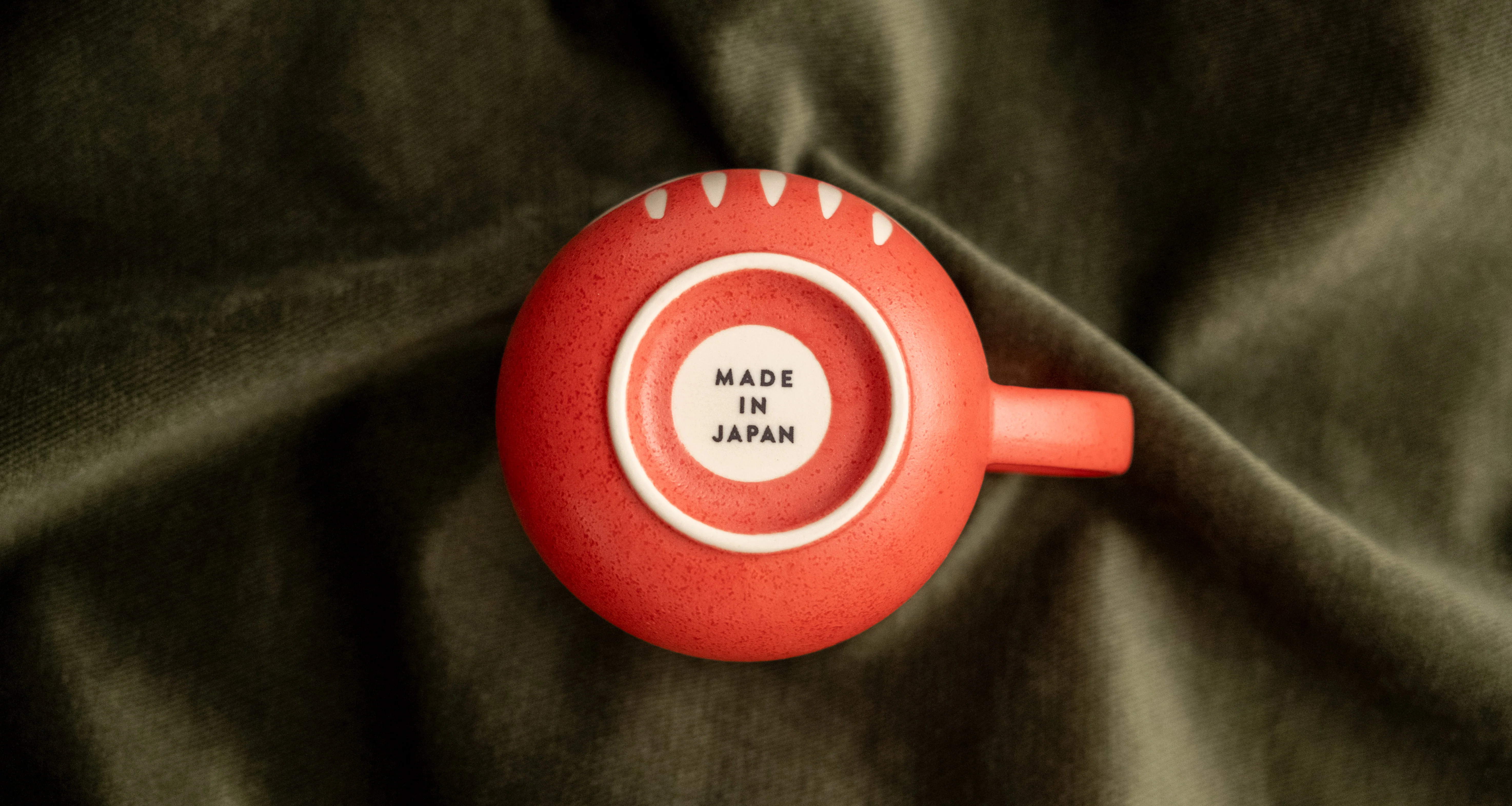 Mino Japanese Daruma Mug [red] - Image 3