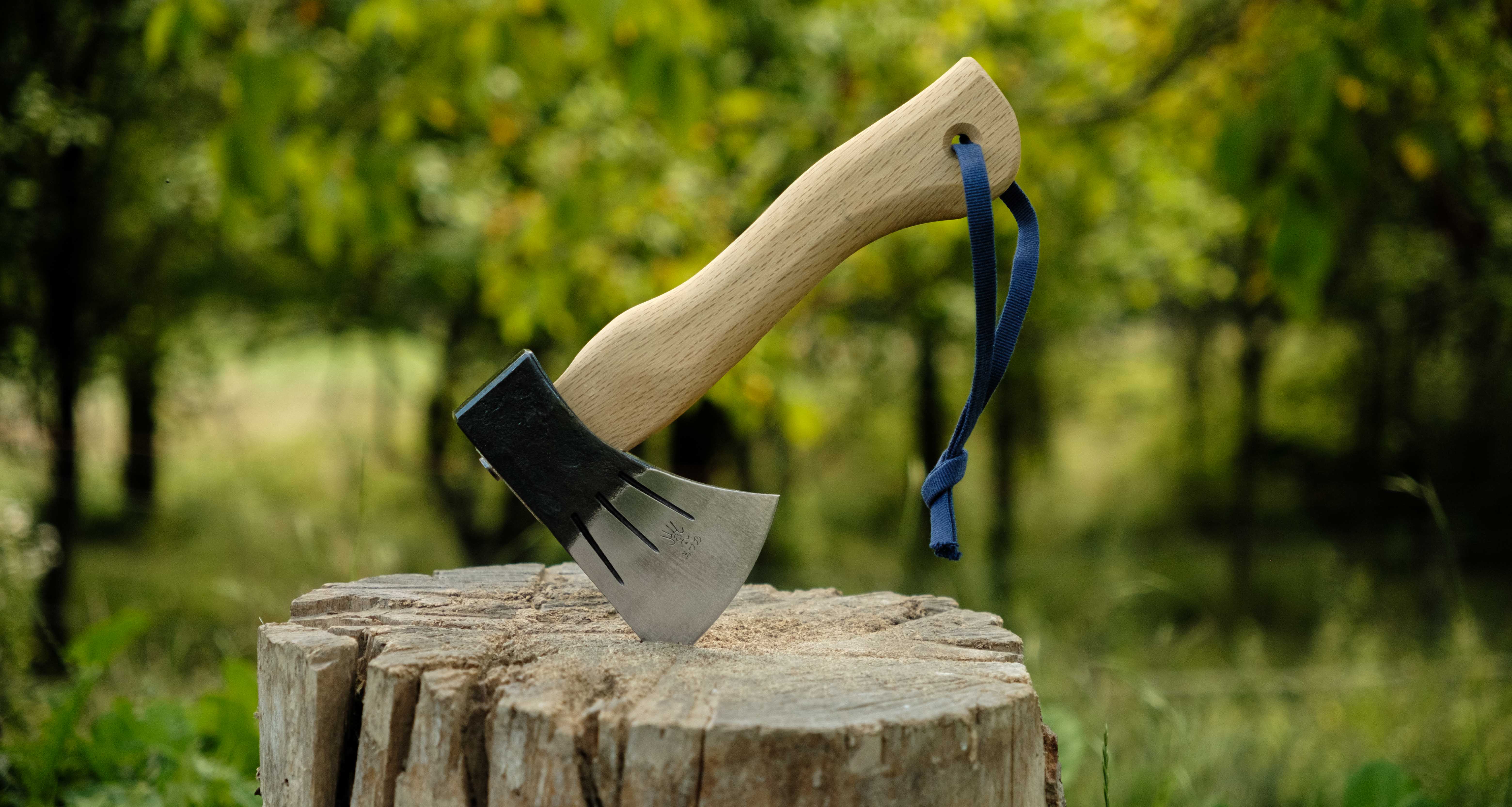 Mizuno Seisakusho Axe Curved Handle 420g - Image 5