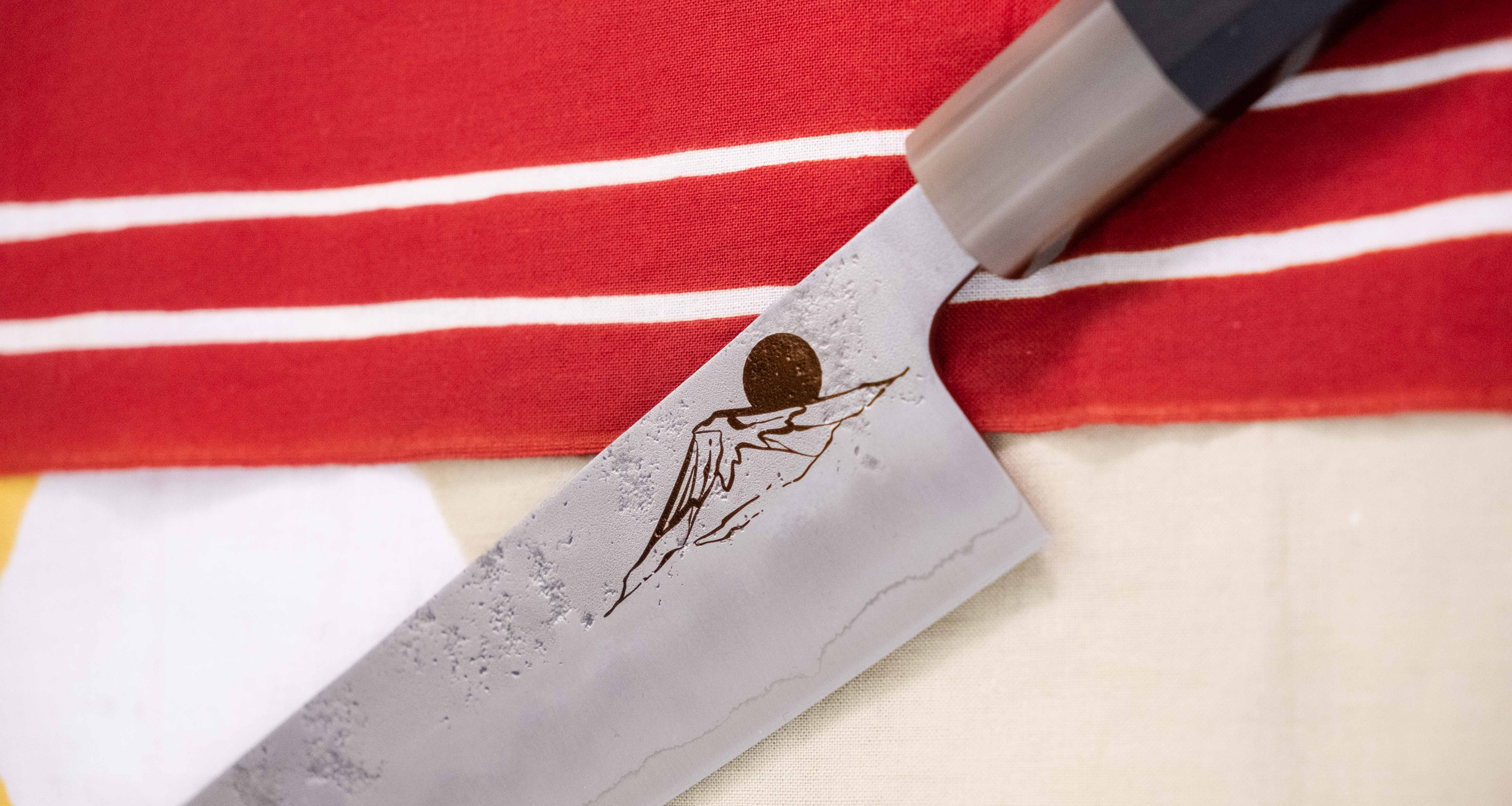 Mt Fuji Engraving on the Blade [service] - Image 2