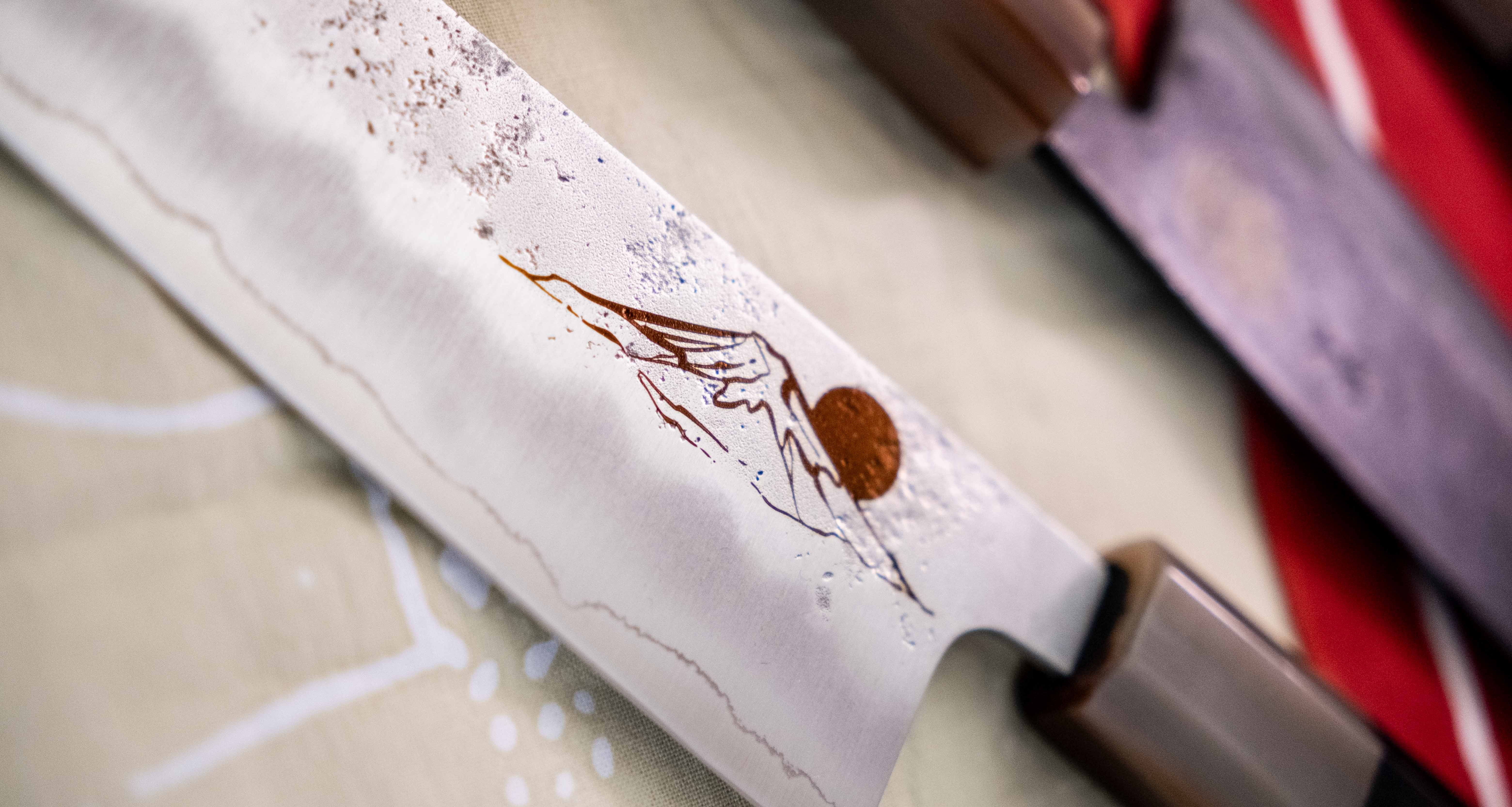 Mt Fuji Engraving on the Blade [service] - Image 3