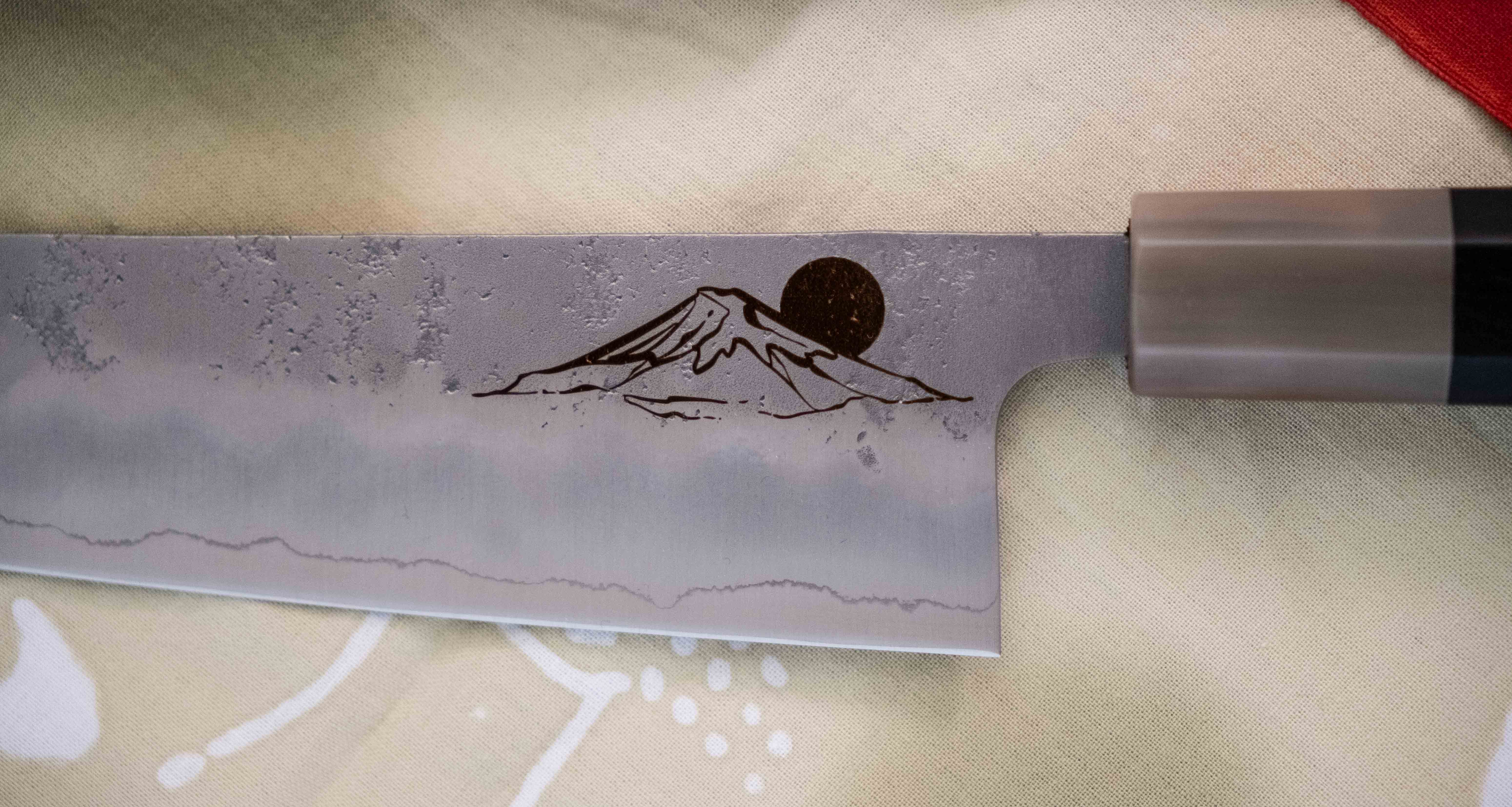 Mt Fuji Engraving on the Blade [service] - Image 4