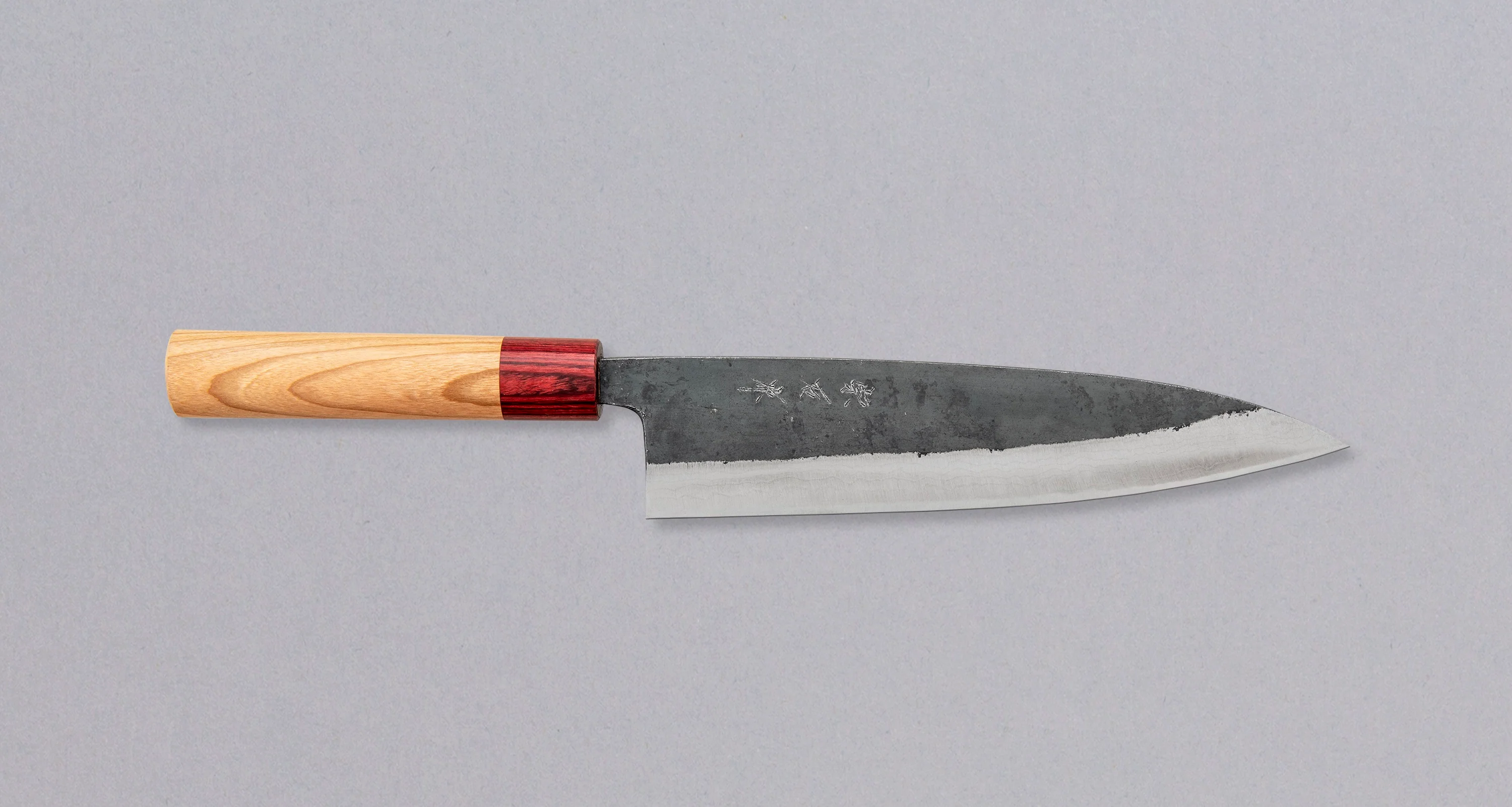 Muneishi Gyuto Aogami #2 Damascus Cherry 210mm (8.3")