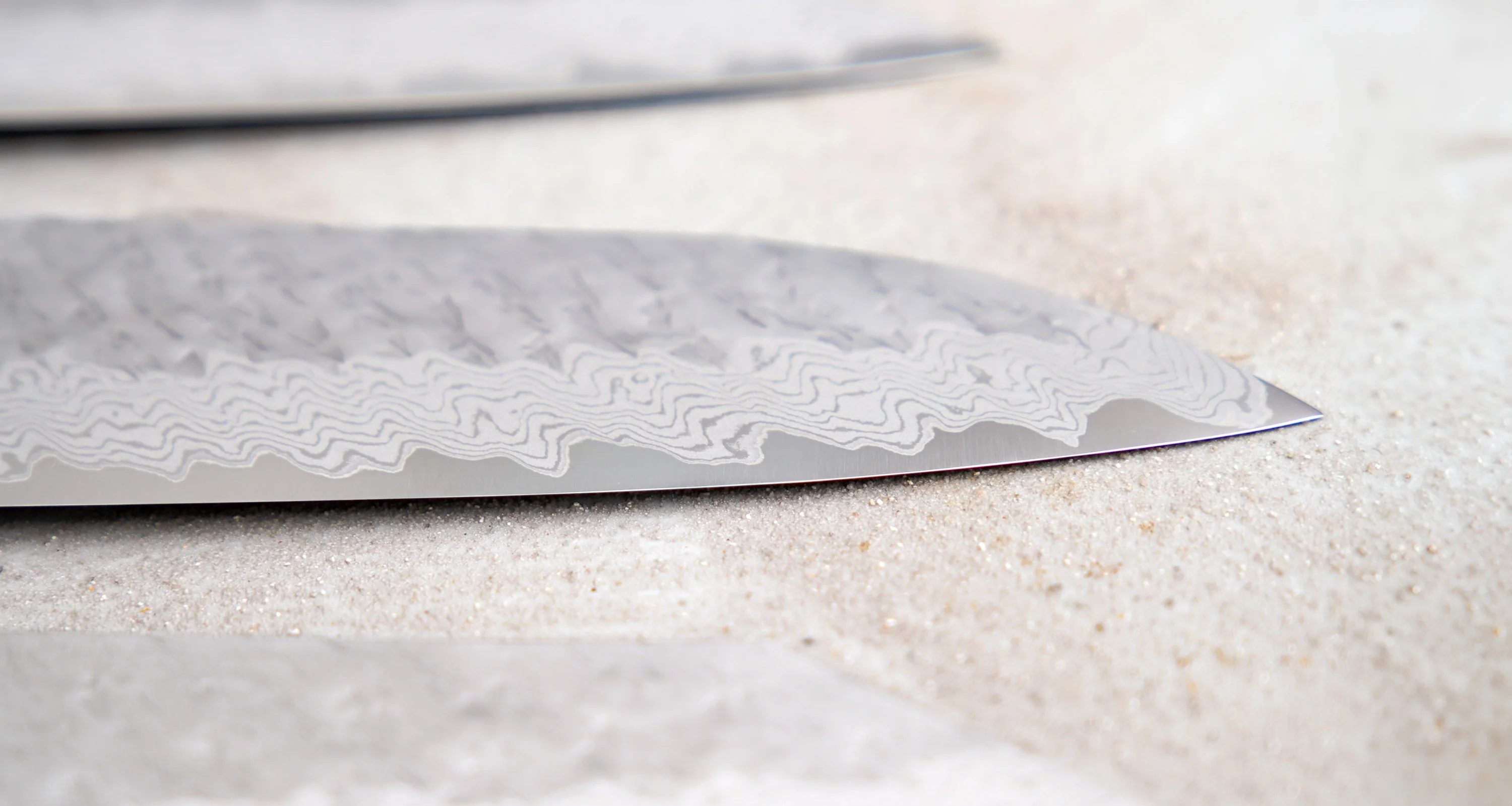 Nigara Bunka VG-10 Damascus Tsuchime 180mm (7.1") - Image 7