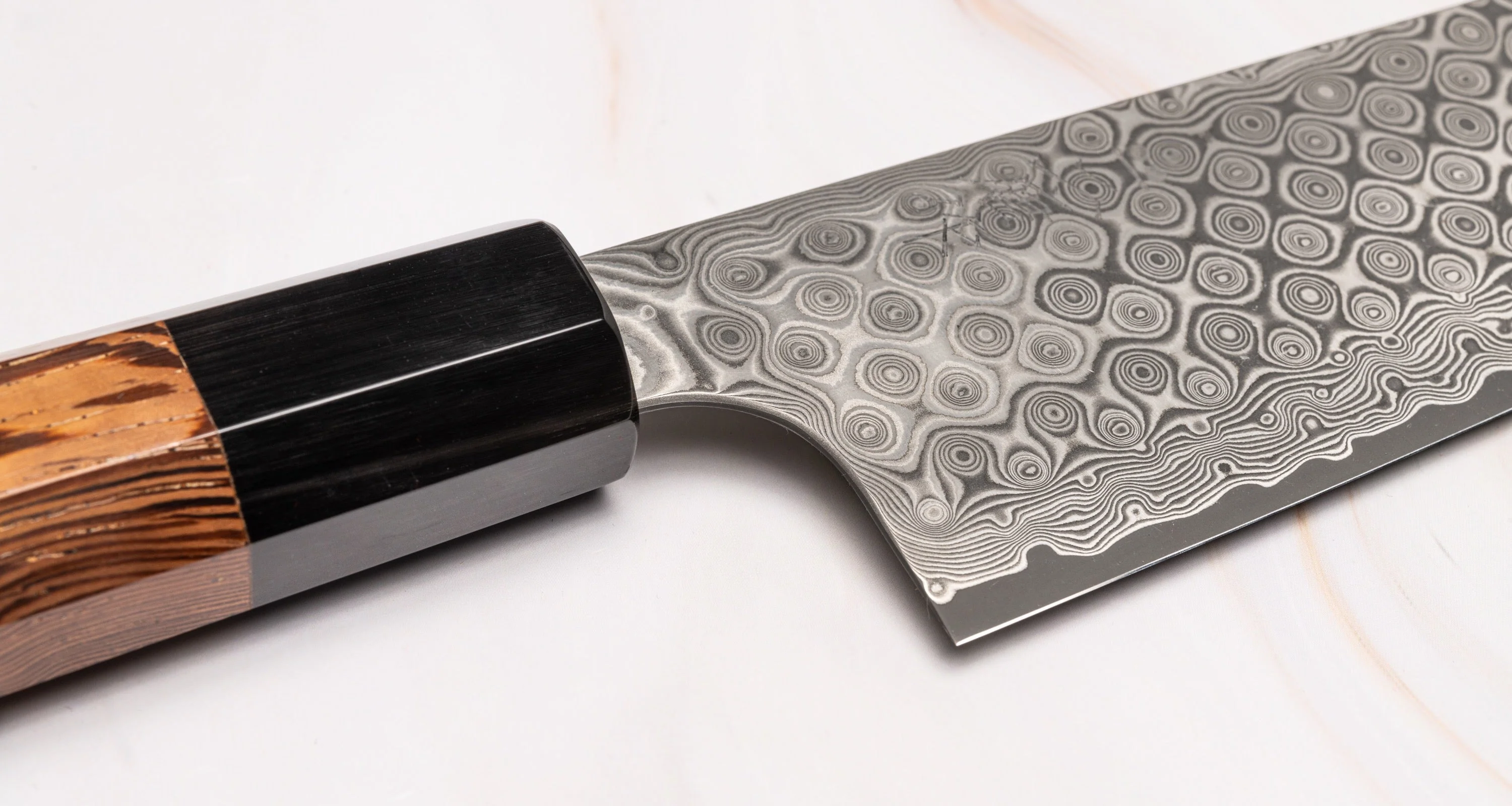 Nigara Gyuto SG2 Damascus 240mm (9.4") - Image 7