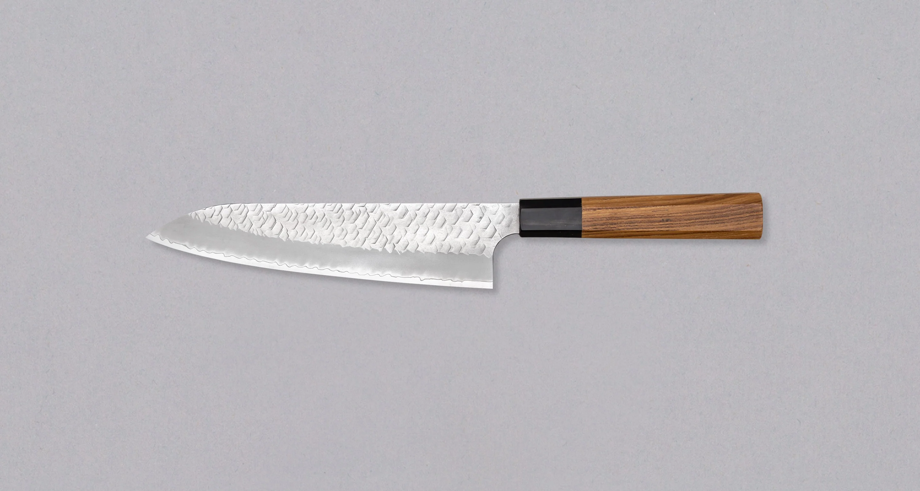 Nigara Gyuto SG2 Tsuchime Wa 210mm (8.3") - Image 2