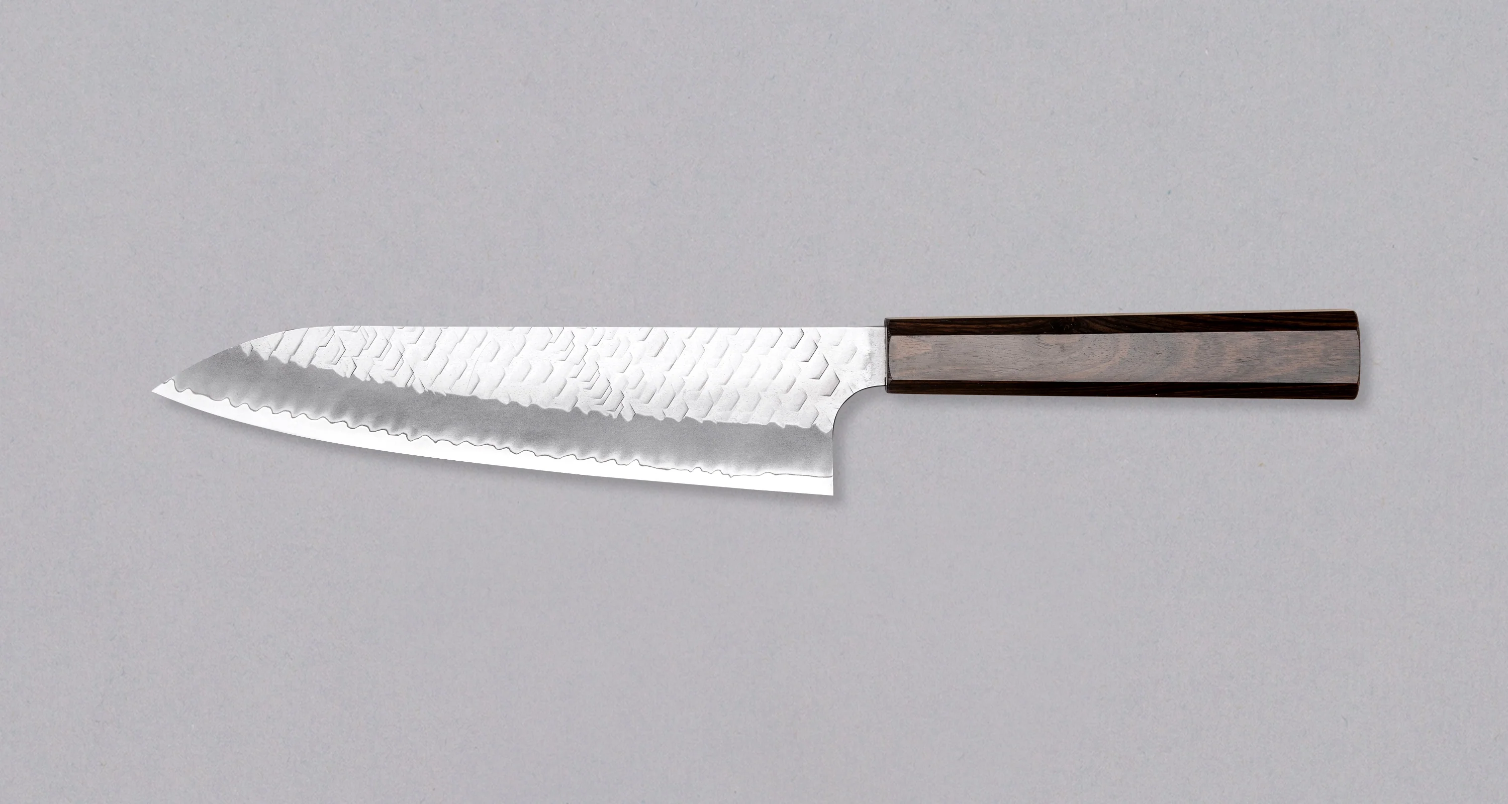 Nigara Gyuto SG2 Tsuchime Wa Ebony 210mm (8.3") - Image 2