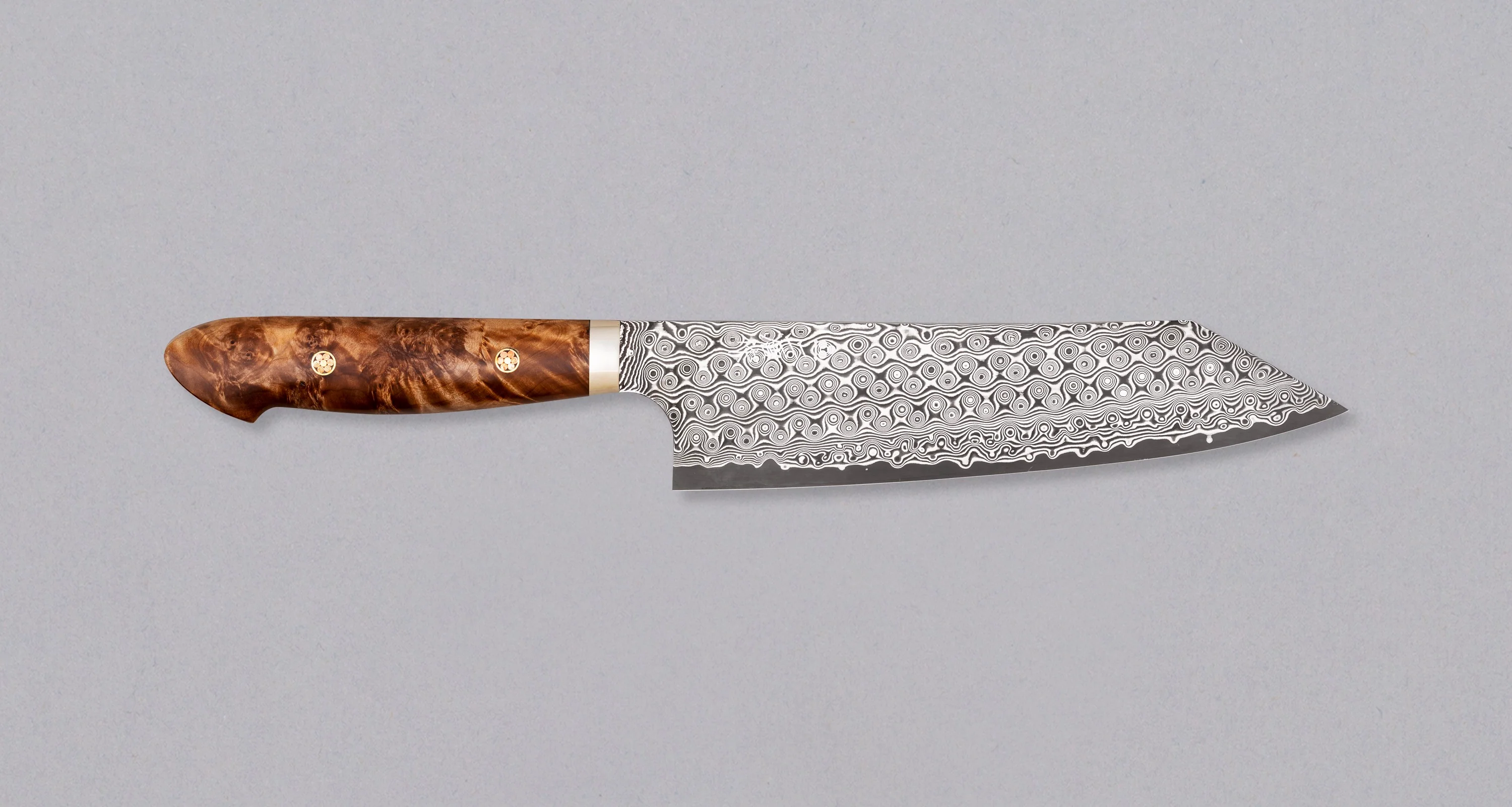 Nigara Kiritsuke-Gyuto SG2 Damascus Maplewood 210mm (8.3")
