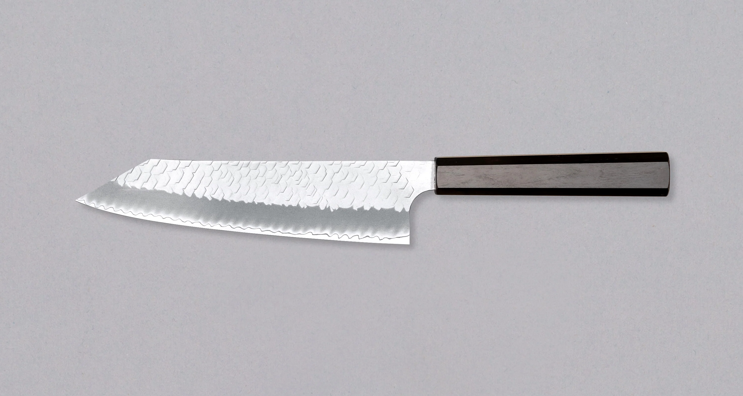 Nigara Kiritsuke-Gyuto SG2 Tsuchime Wa Ebony 210mm (8.3") - Image 2
