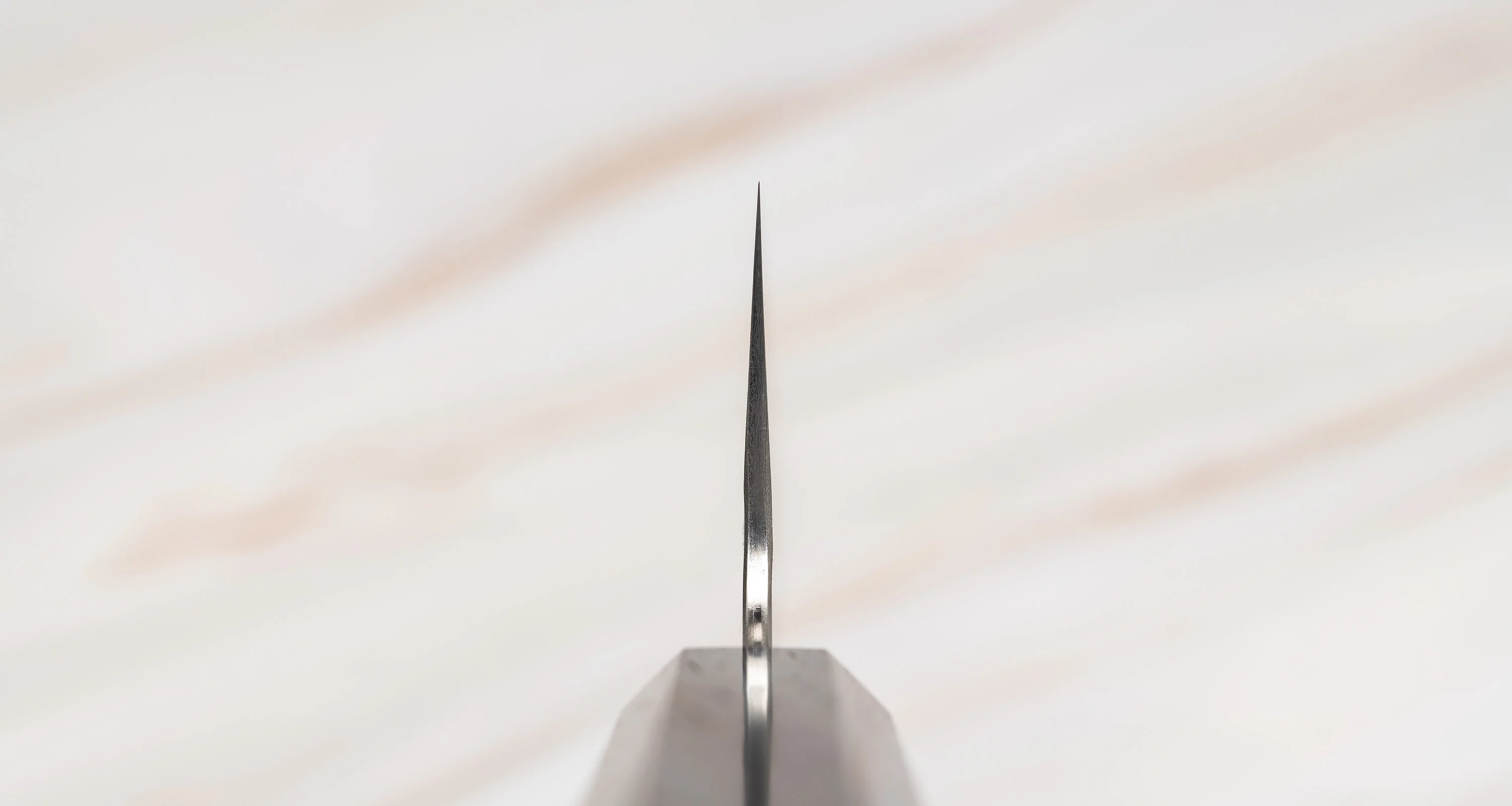 Nigara Kiritsuke Gyuto VG-10 Damascus Tsuchime 210mm (8.2") - Image 3
