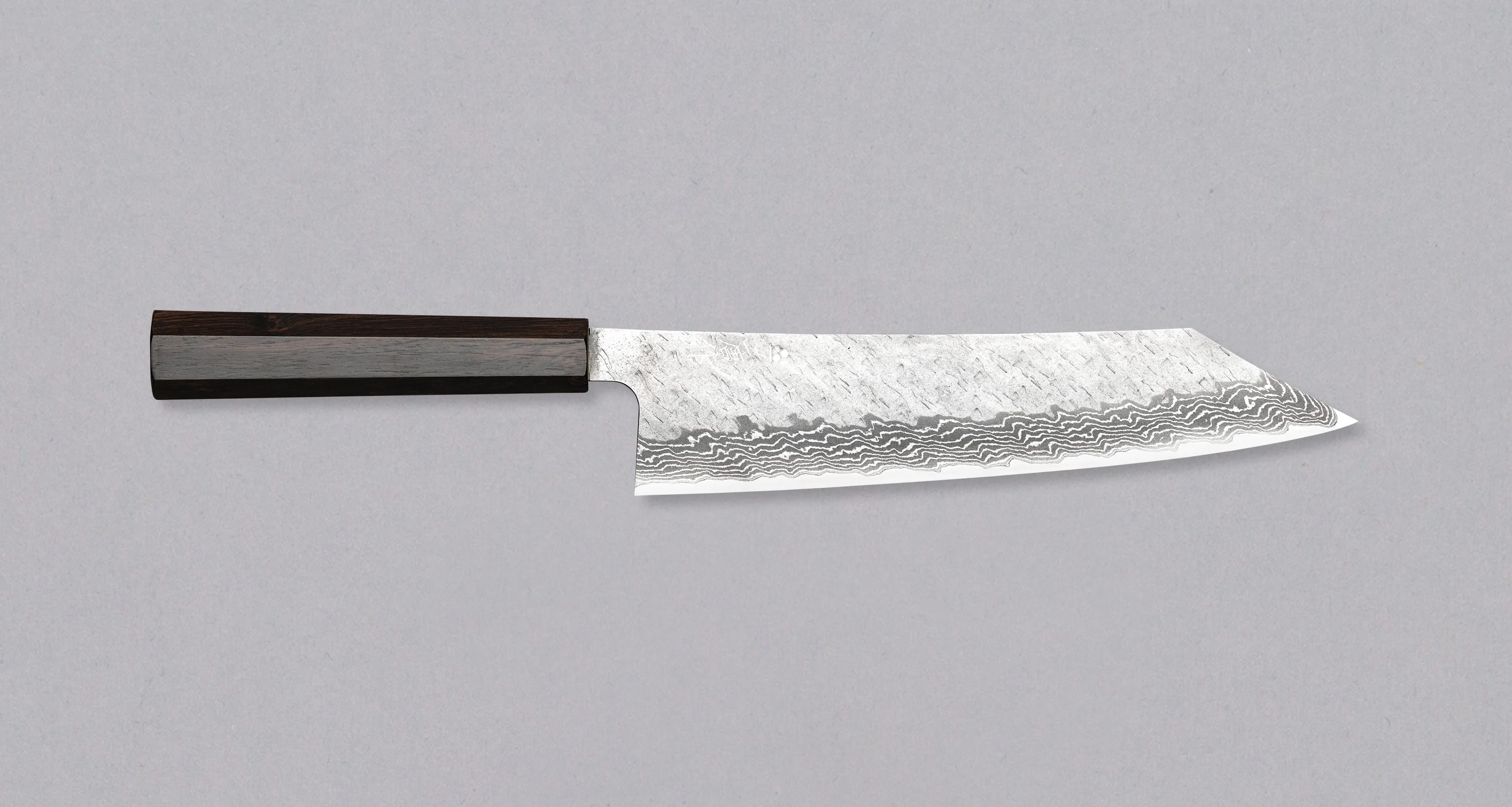 Nigara Kiritsuke Gyuto VG-10 Damascus Tsuchime 240mm (9.4")