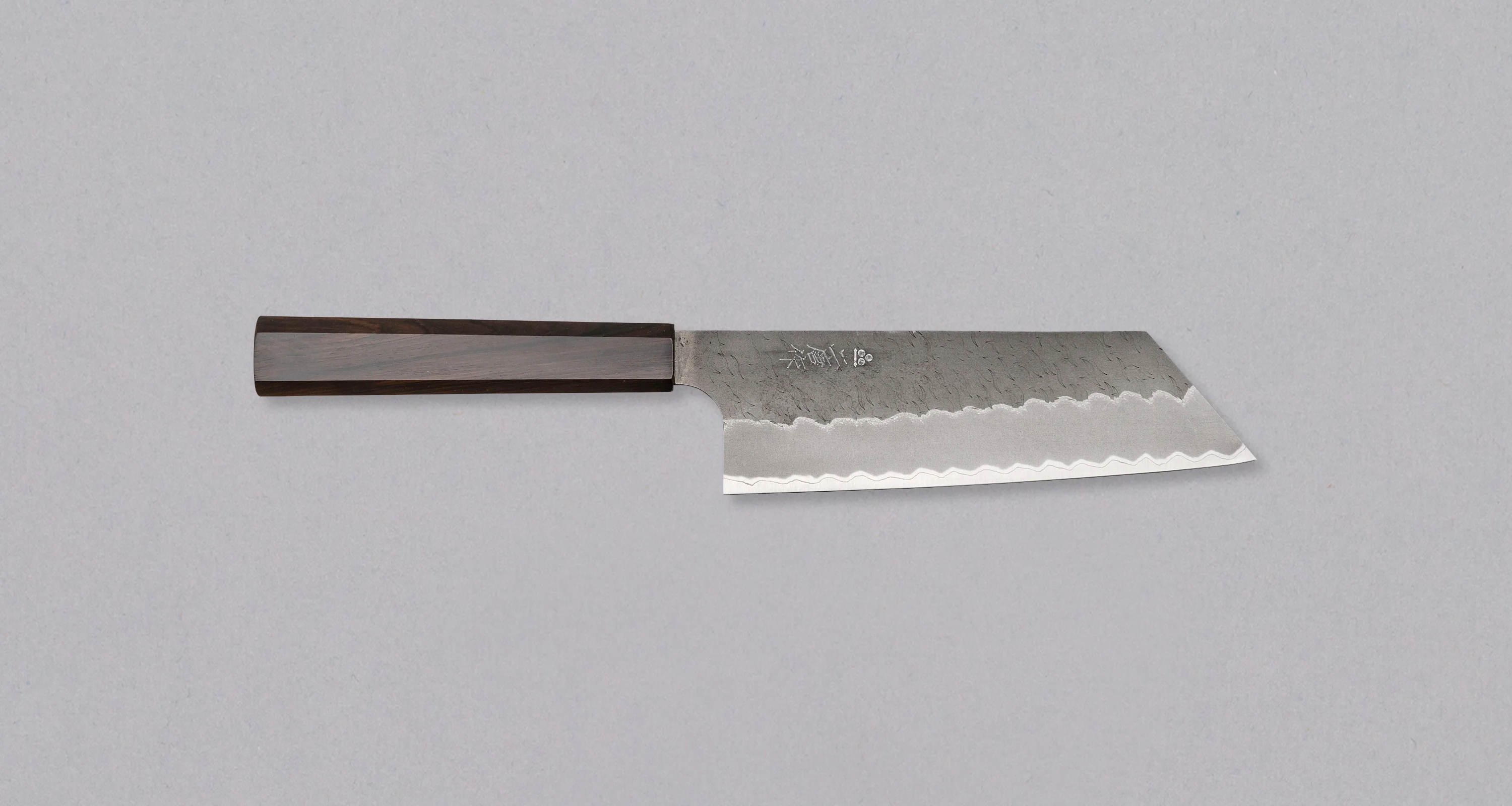 Nigara Kiritsuke-Nakiri Aogami Super Migaki Tsuchime 180mm (7.1")
