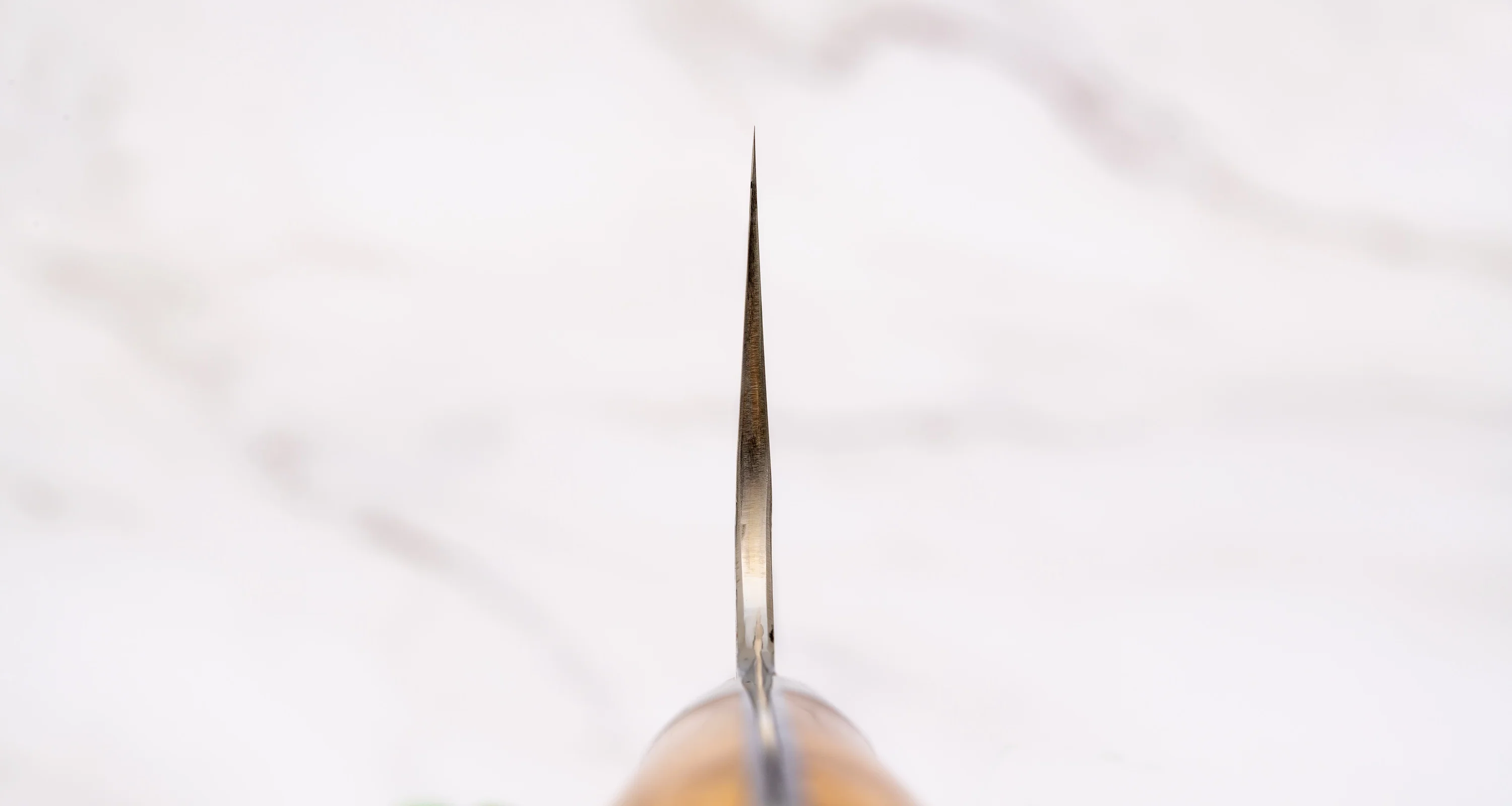 Nigara Kiritsuke Nakiri SG2 Tsuchime Maplewood 180mm (7.1") - Image 3