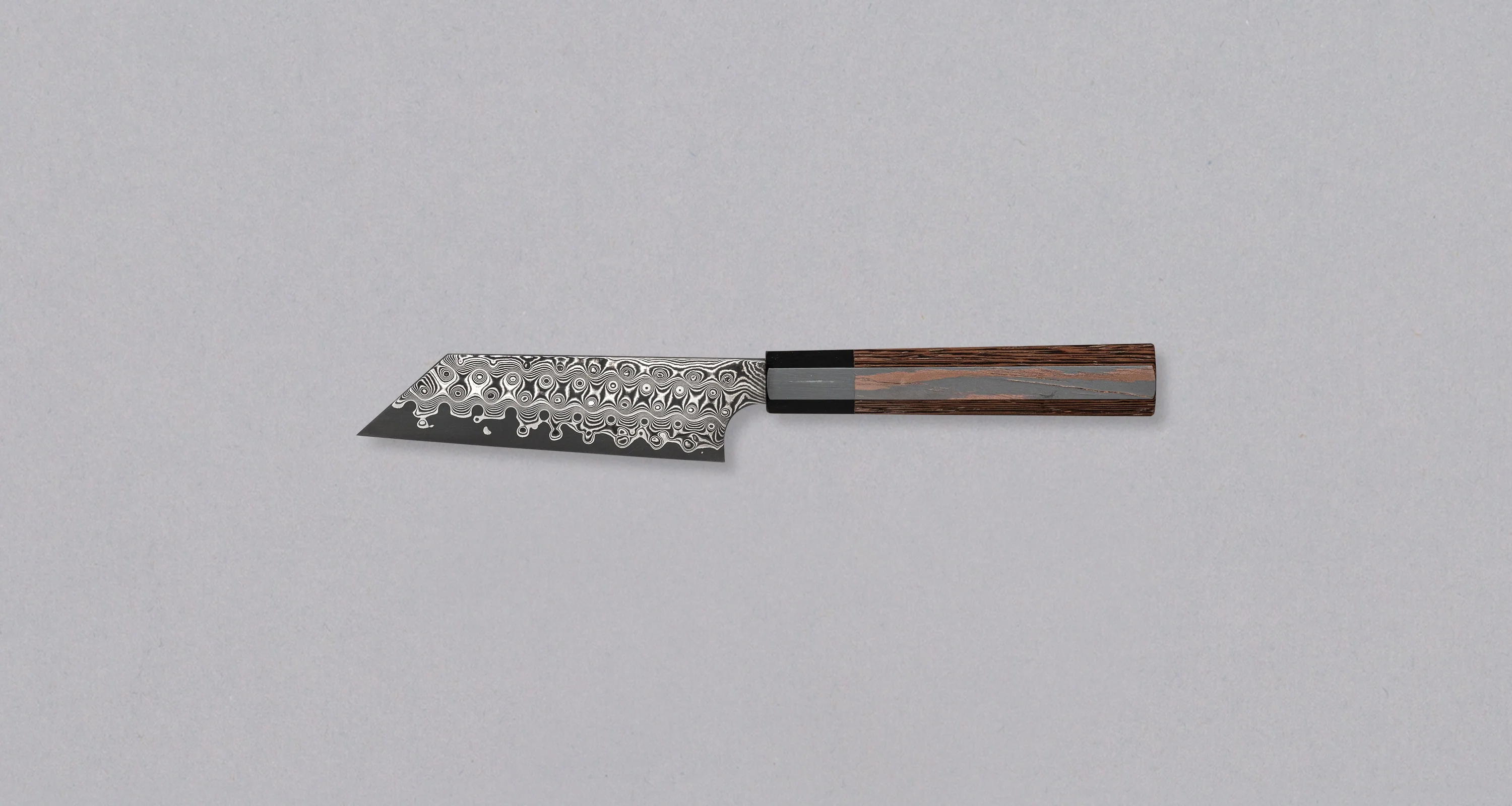Nigara Kiritsuke Petty SG2 Damascus 120mm (4.7") - Image 2