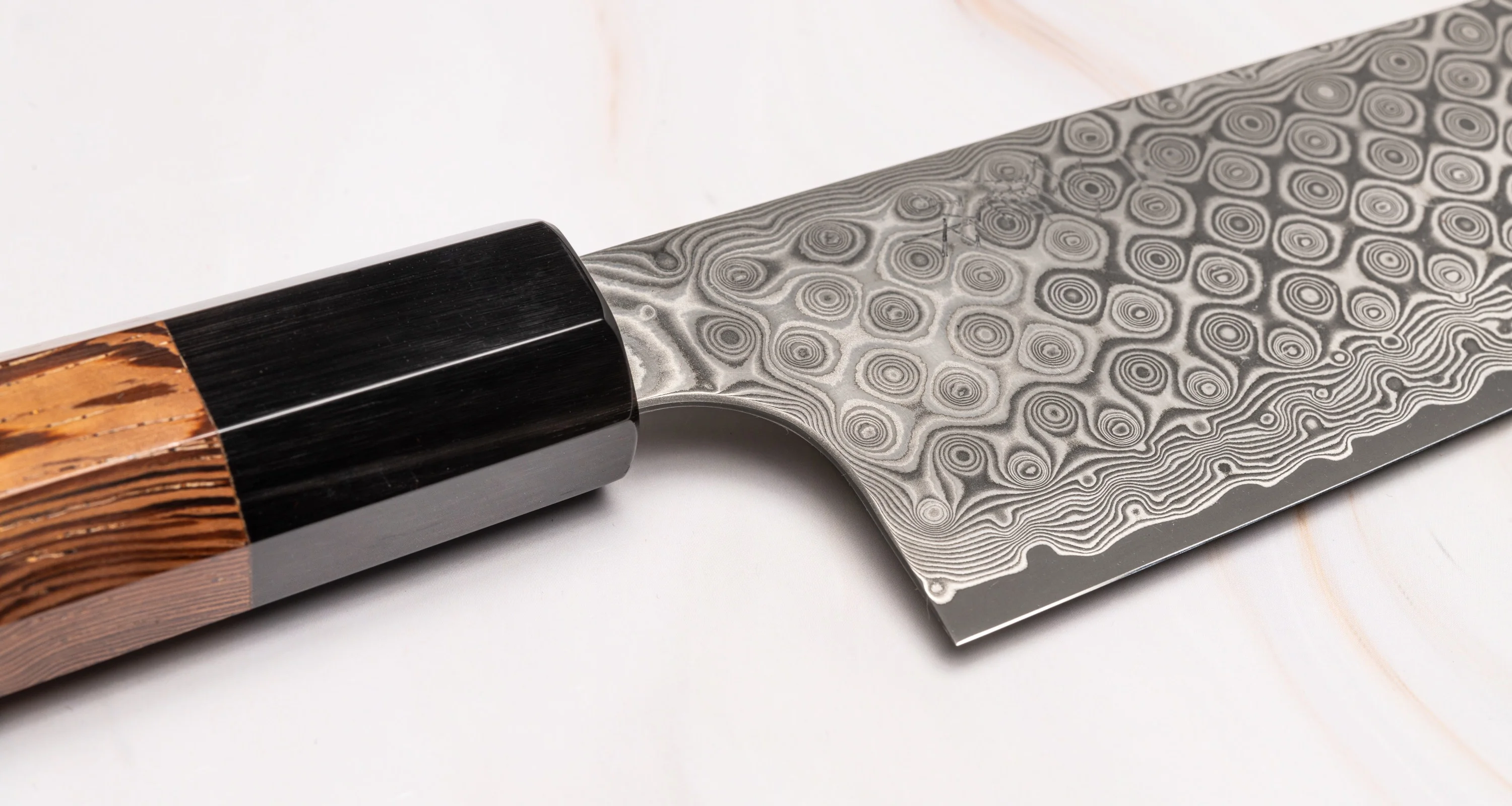Nigara Kiritsuke SG2 Damascus 270mm (10.6") - Image 7