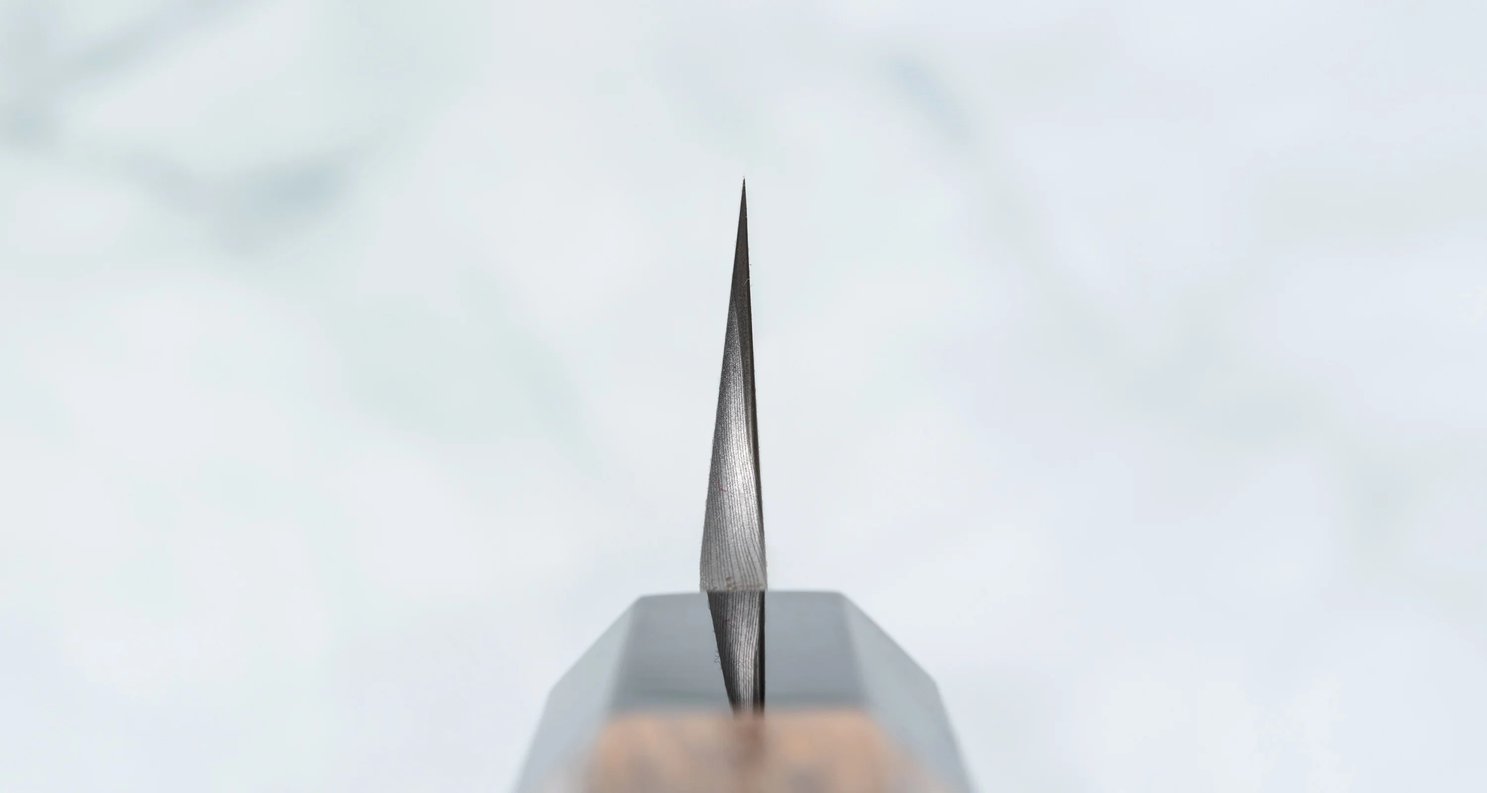 Nigara Kurozome Yanagiba Aogami #2 Damascus 270mm (10.6") - Image 3