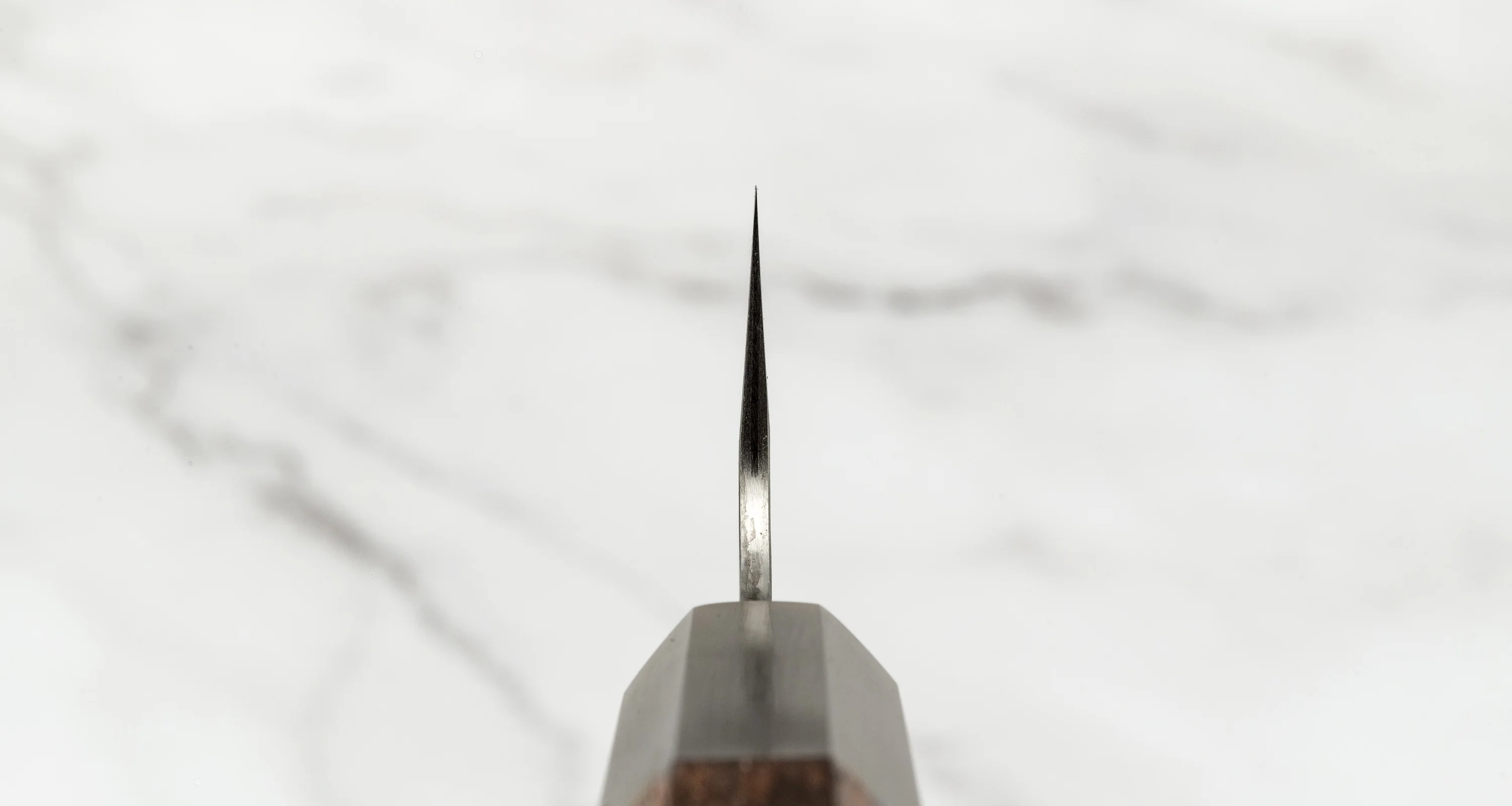 Nigara Petty STRIX Damascus Tsuchime Wa Rosewood 150mm (5.9") - Image 3