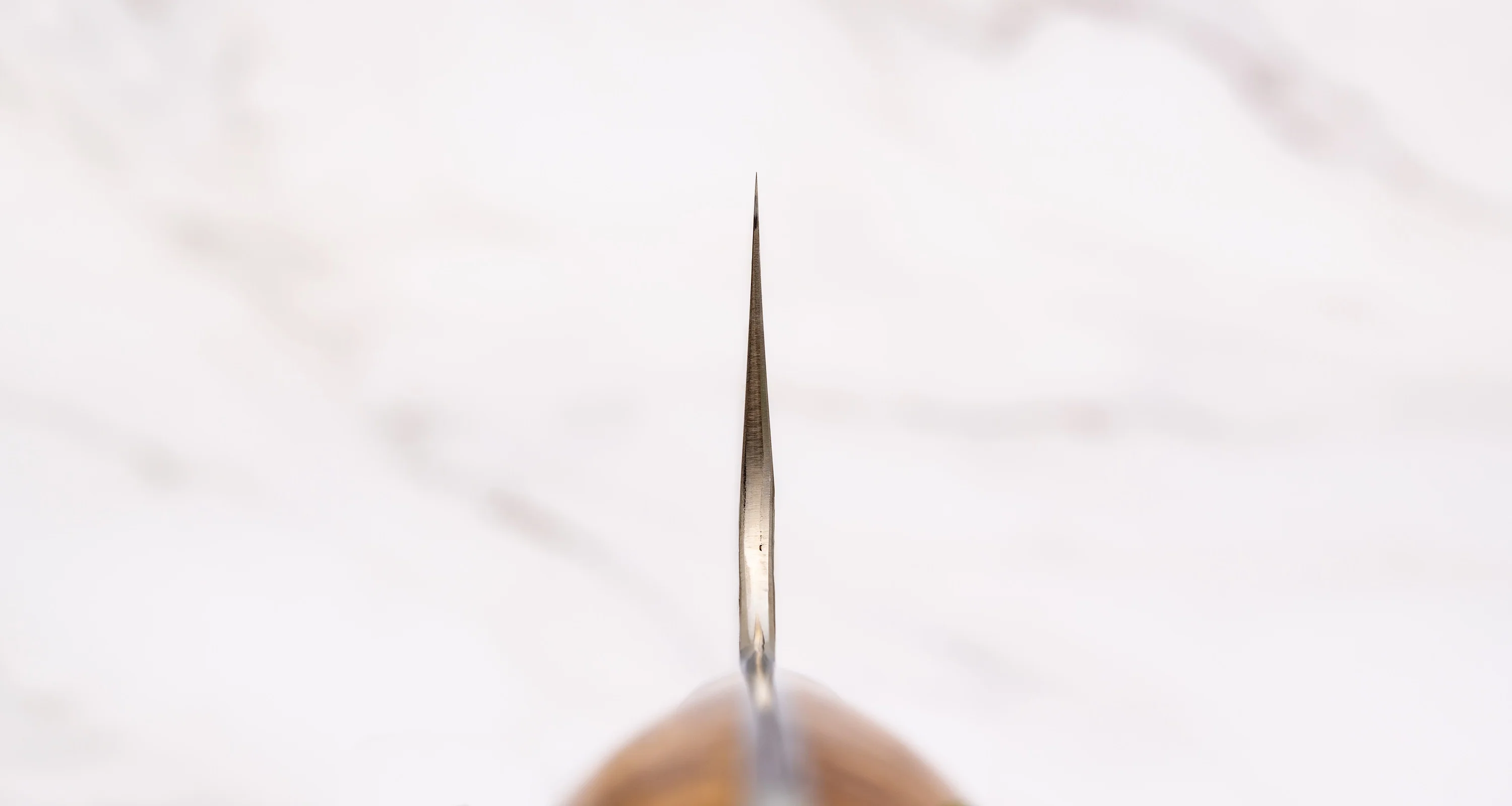 Nigara Santoku SG2 Tsuchime Maplewood 180mm (7.1") - Image 3