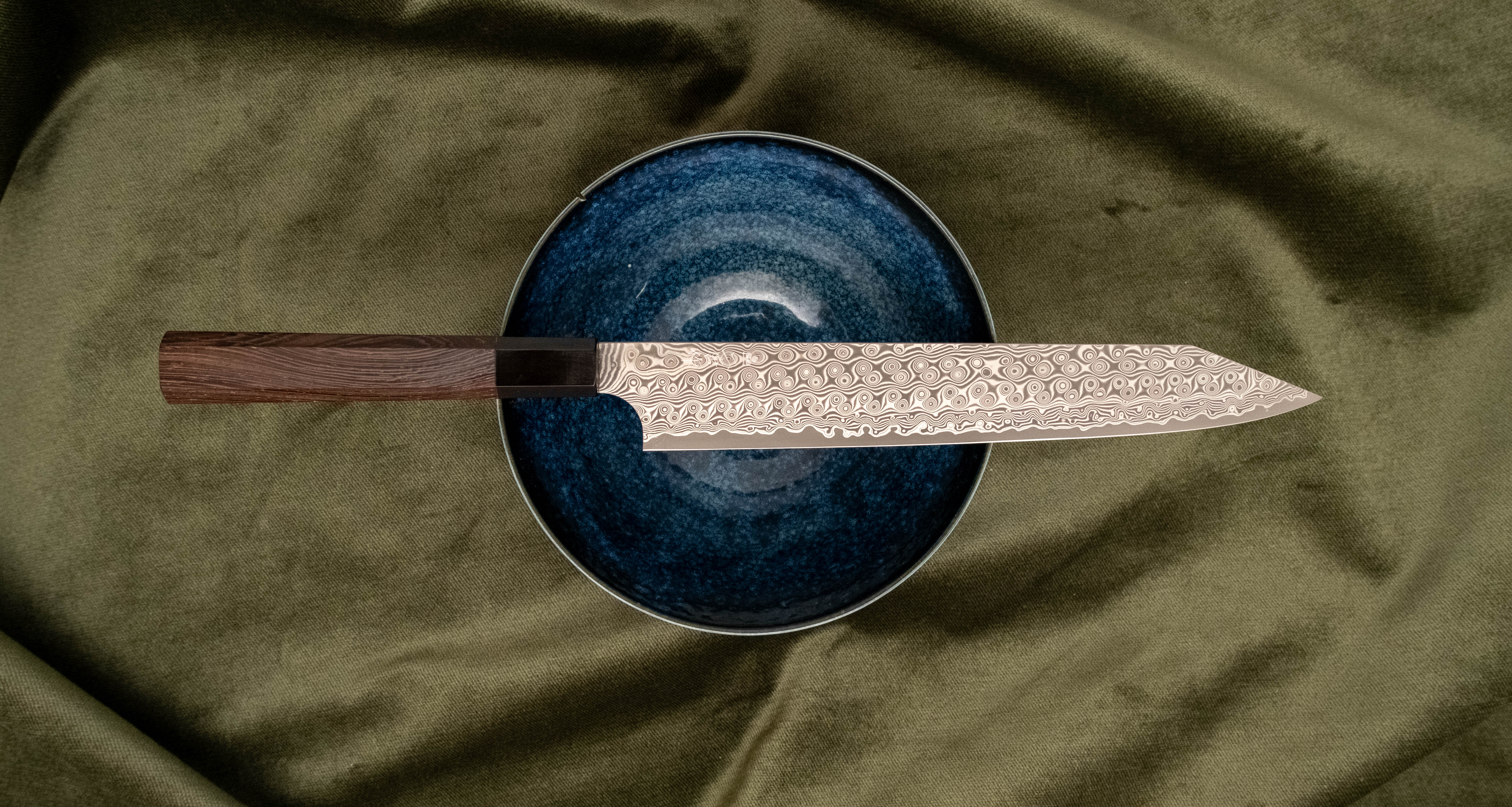 Nigara Sujihiki SG2 Damascus 255mm (10") - Image 4