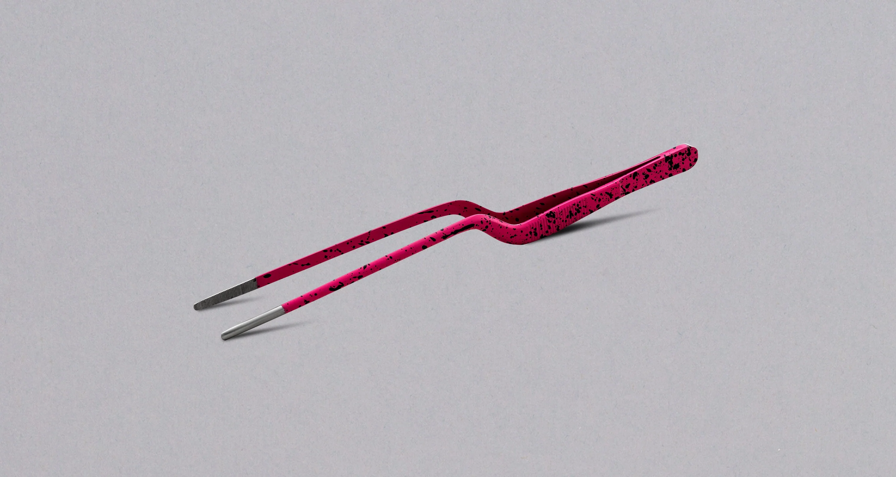 Plating Tweezers PINK - 200mm (7.9")