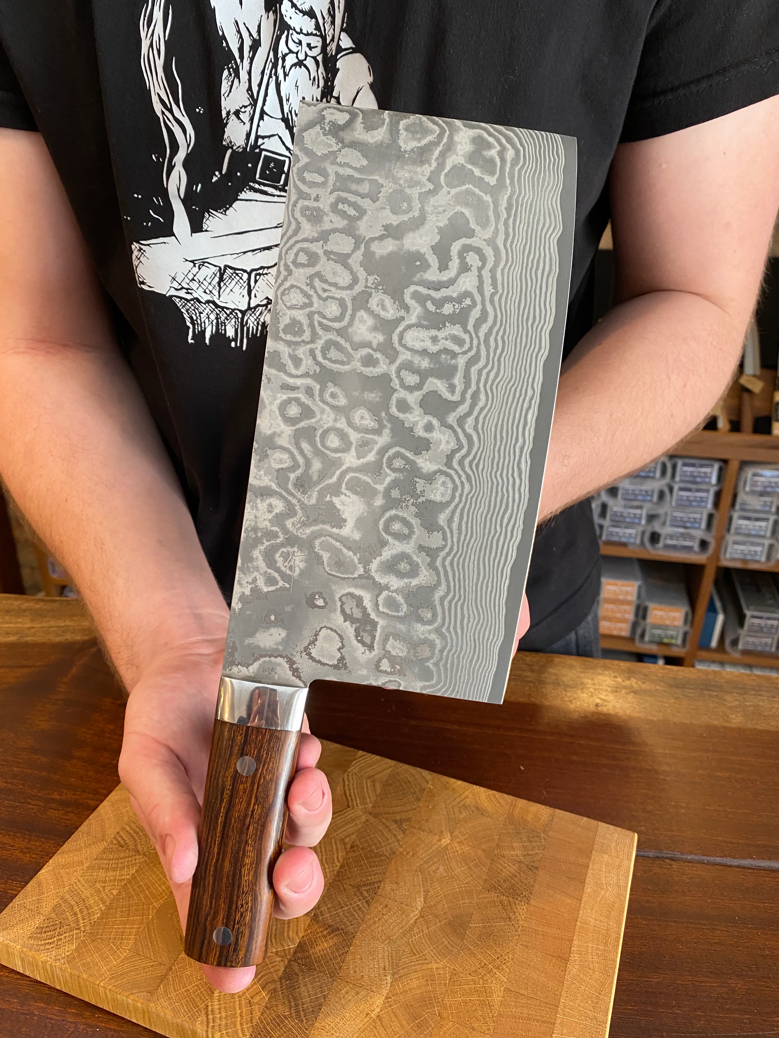 Saji Chuka VG-10 Damascus 220mm (8.7") - Image 5