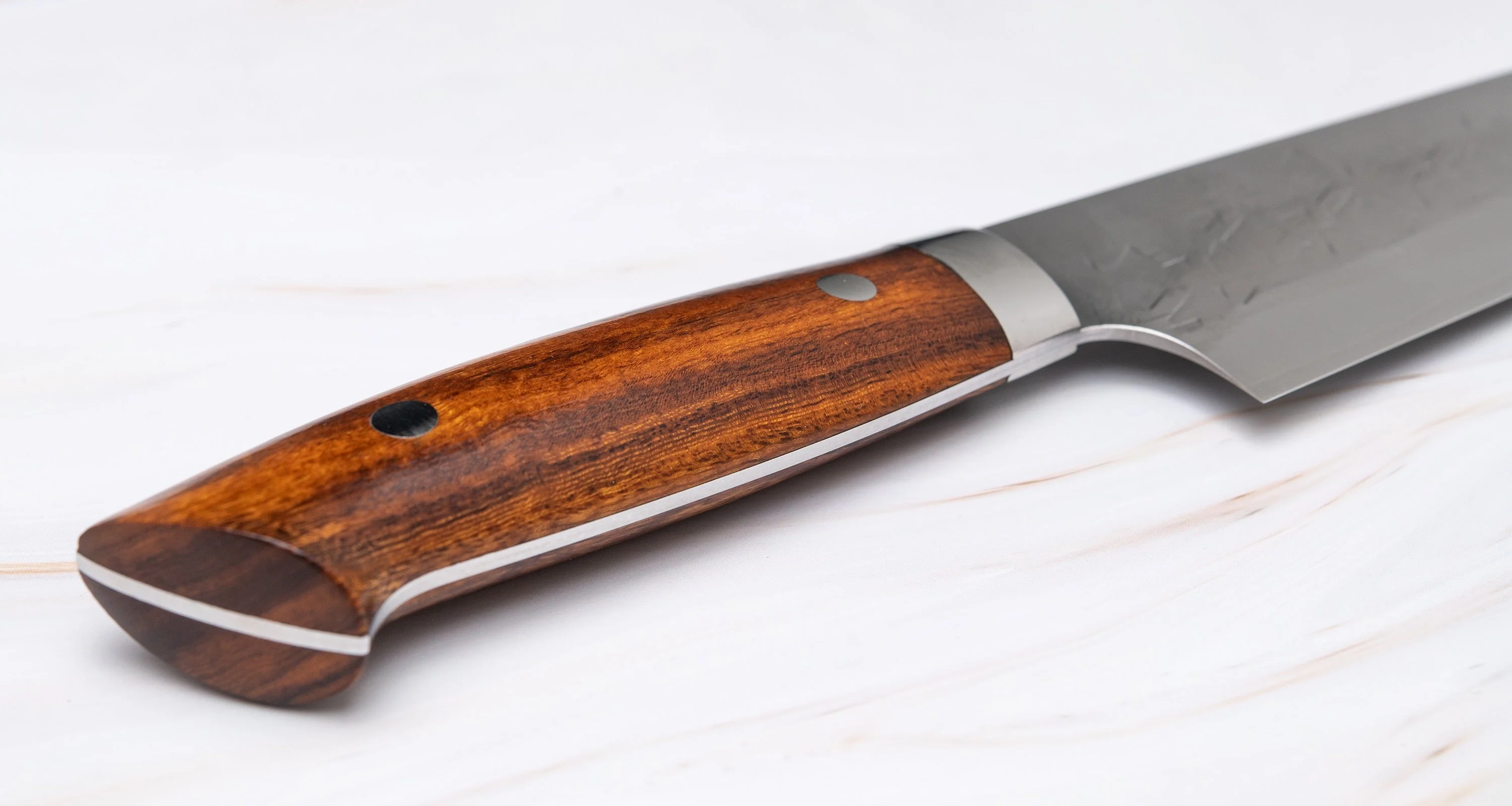 Saji Gyuto SRS13 Tsuchime 240mm (9.4") - Image 7