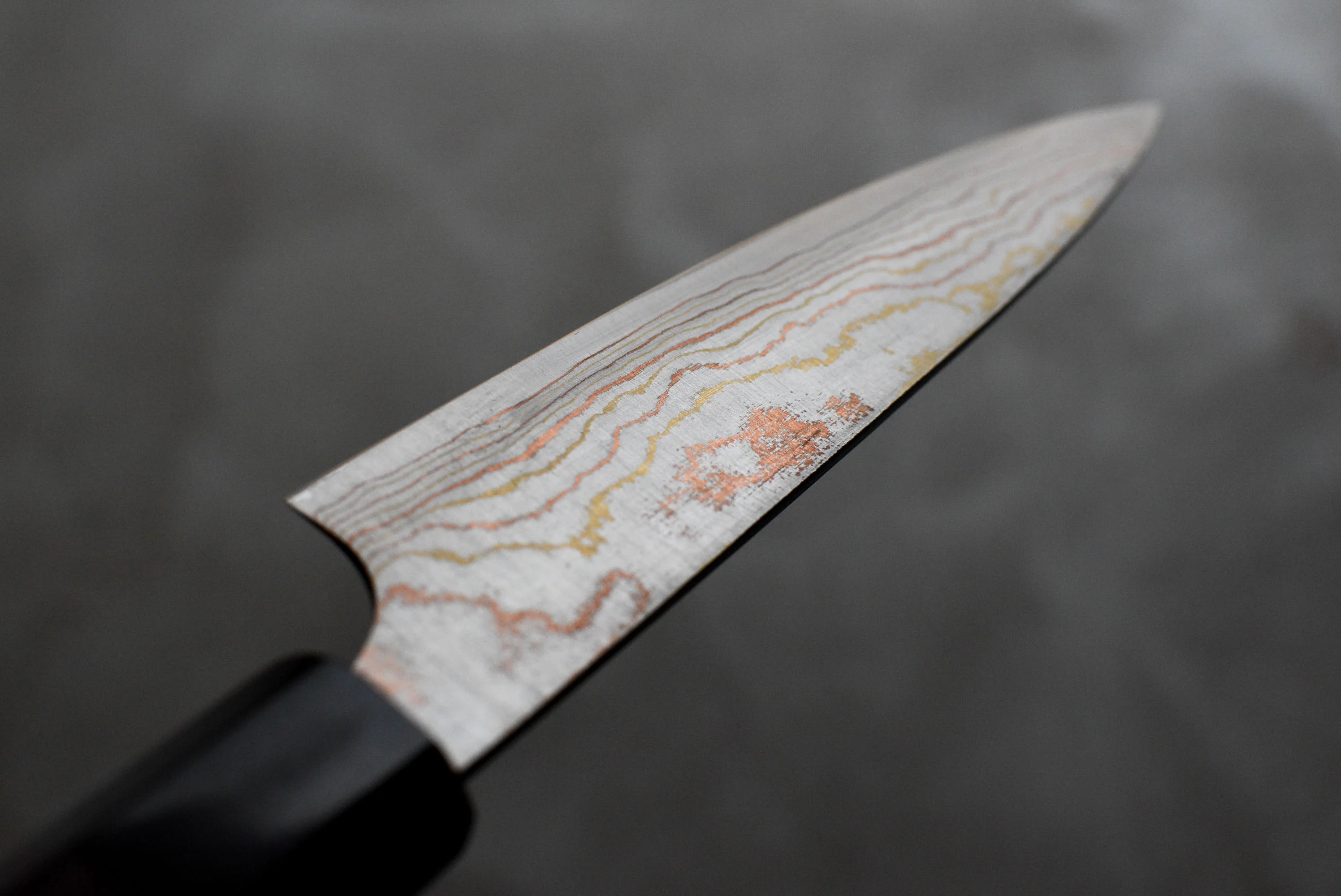 Saji Petty Wa Rainbow Damascus 135mm (5.3") - Image 6