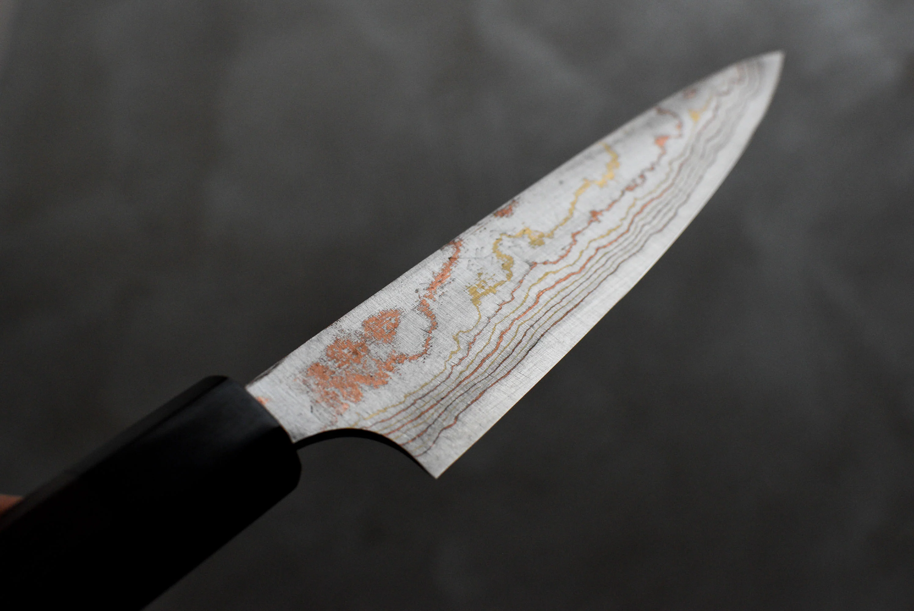 Saji Petty Wa Rainbow Damascus 135mm (5.3") - Image 7