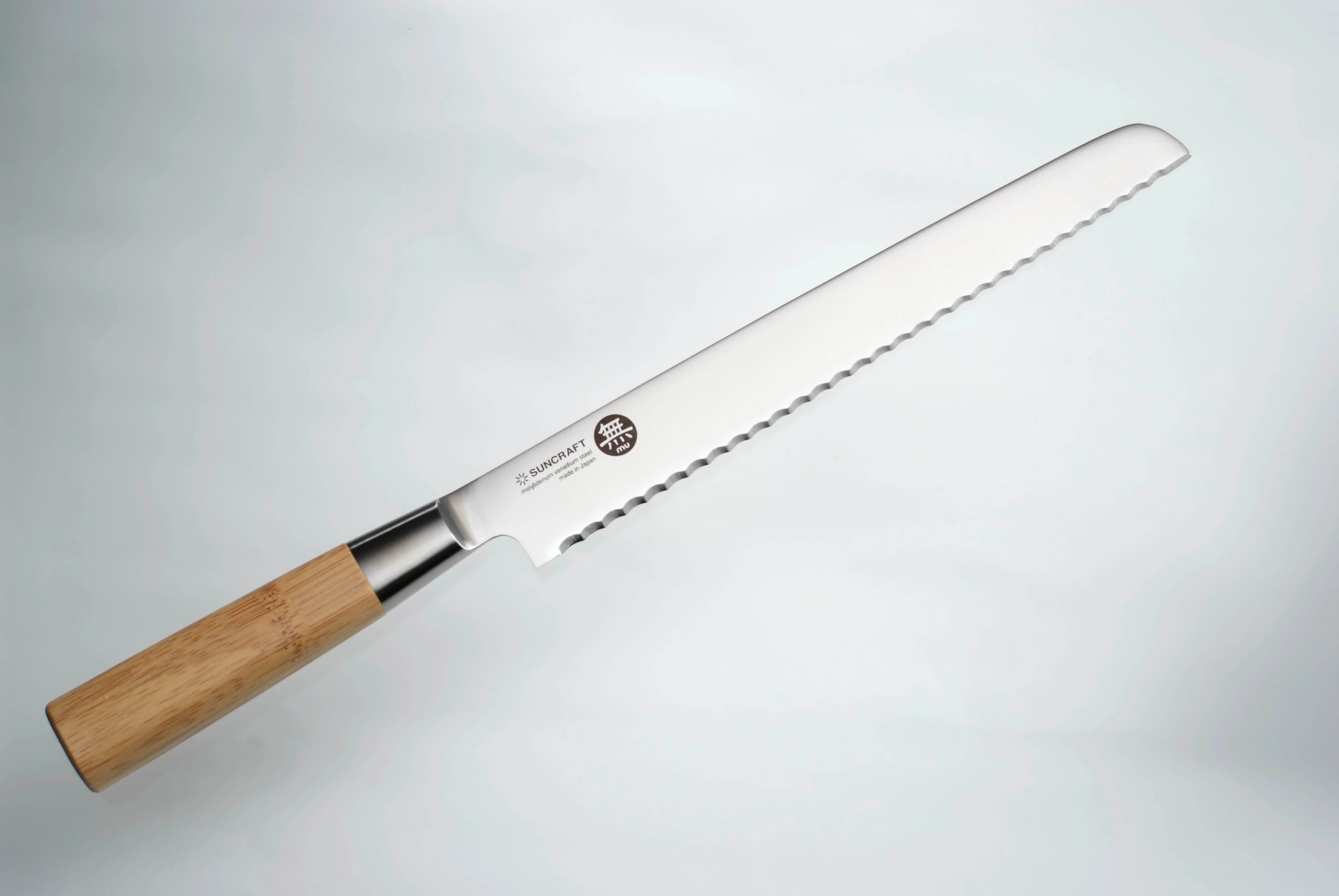 Senzo Bamboo Pankiri (Bread Knife) 220 mm (8.7") - Image 4