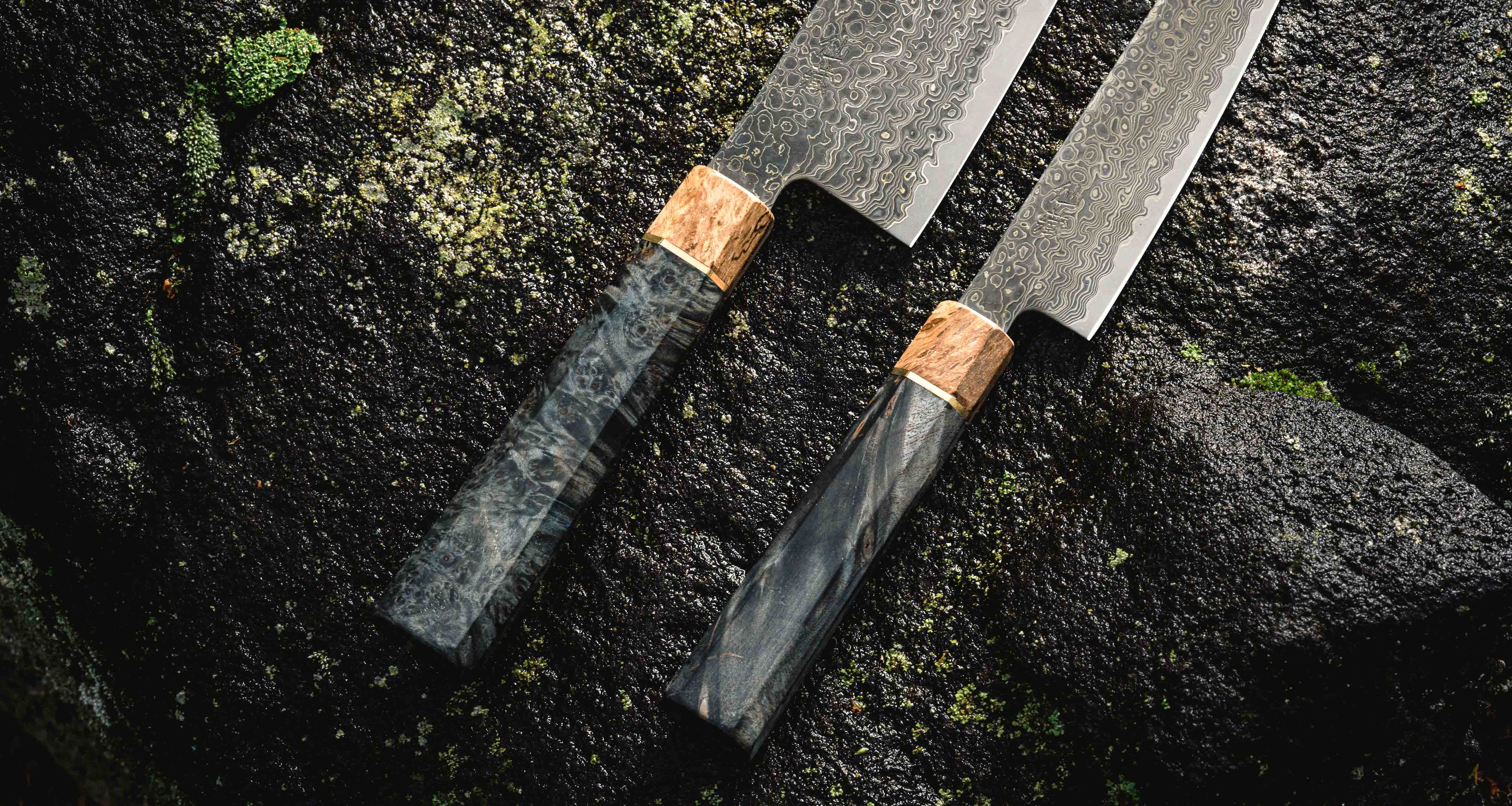 Senzo Dawn Limited Edition Petty SG2 Damascus 150mm (5.9") - Image 11