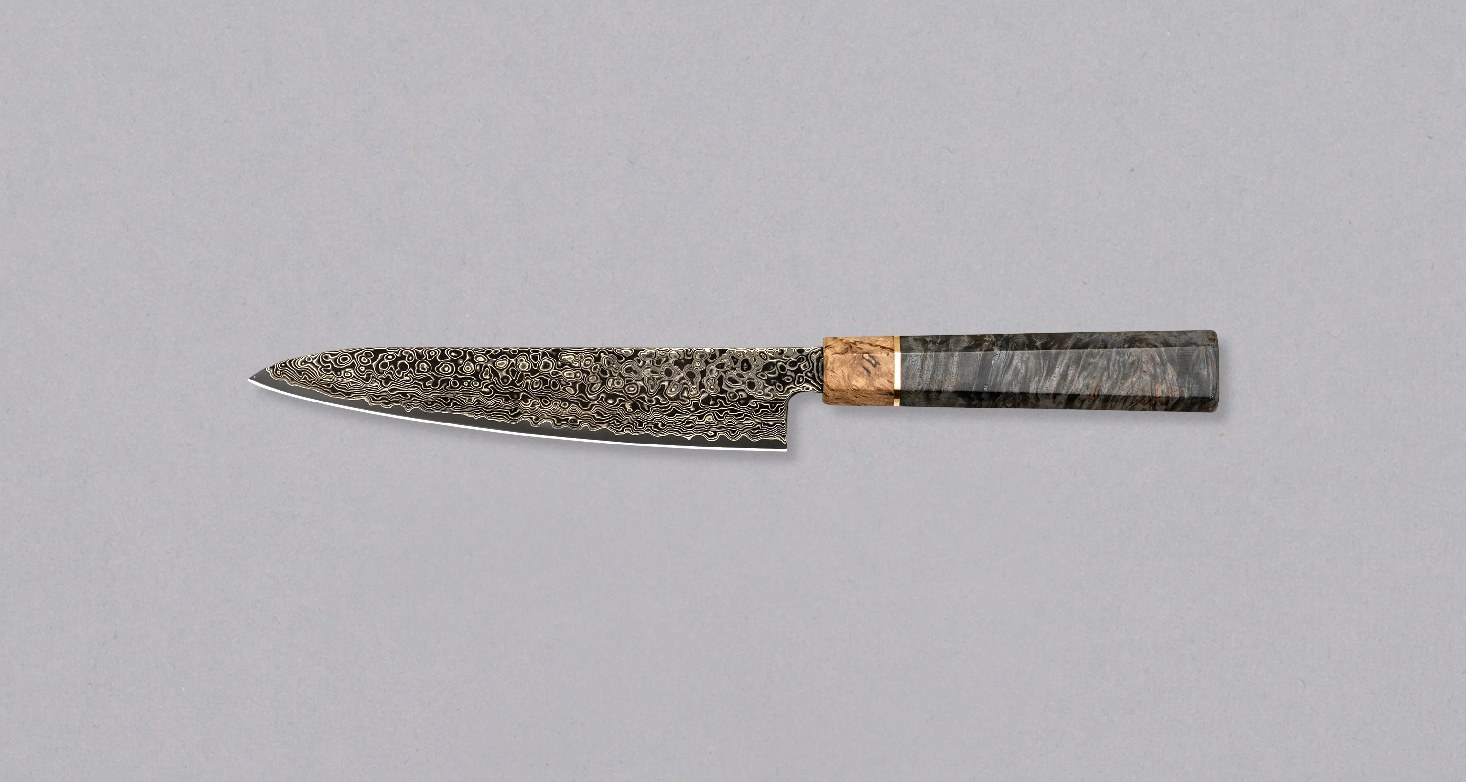 Senzo Dawn Limited Edition Petty SG2 Damascus 150mm (5.9") - Image 2