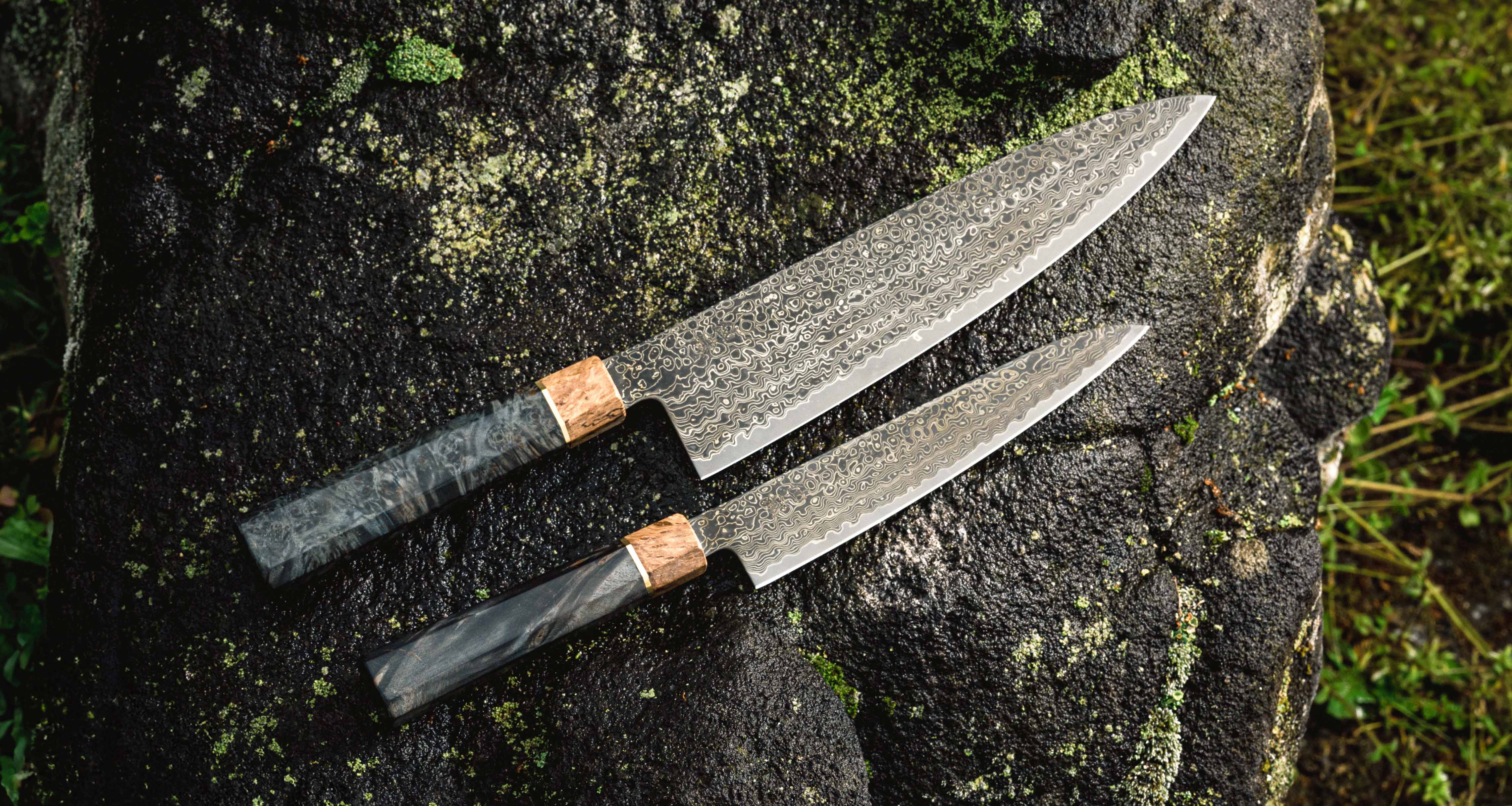 Senzo Dawn Limited Edition Petty SG2 Damascus 150mm (5.9") - Image 20