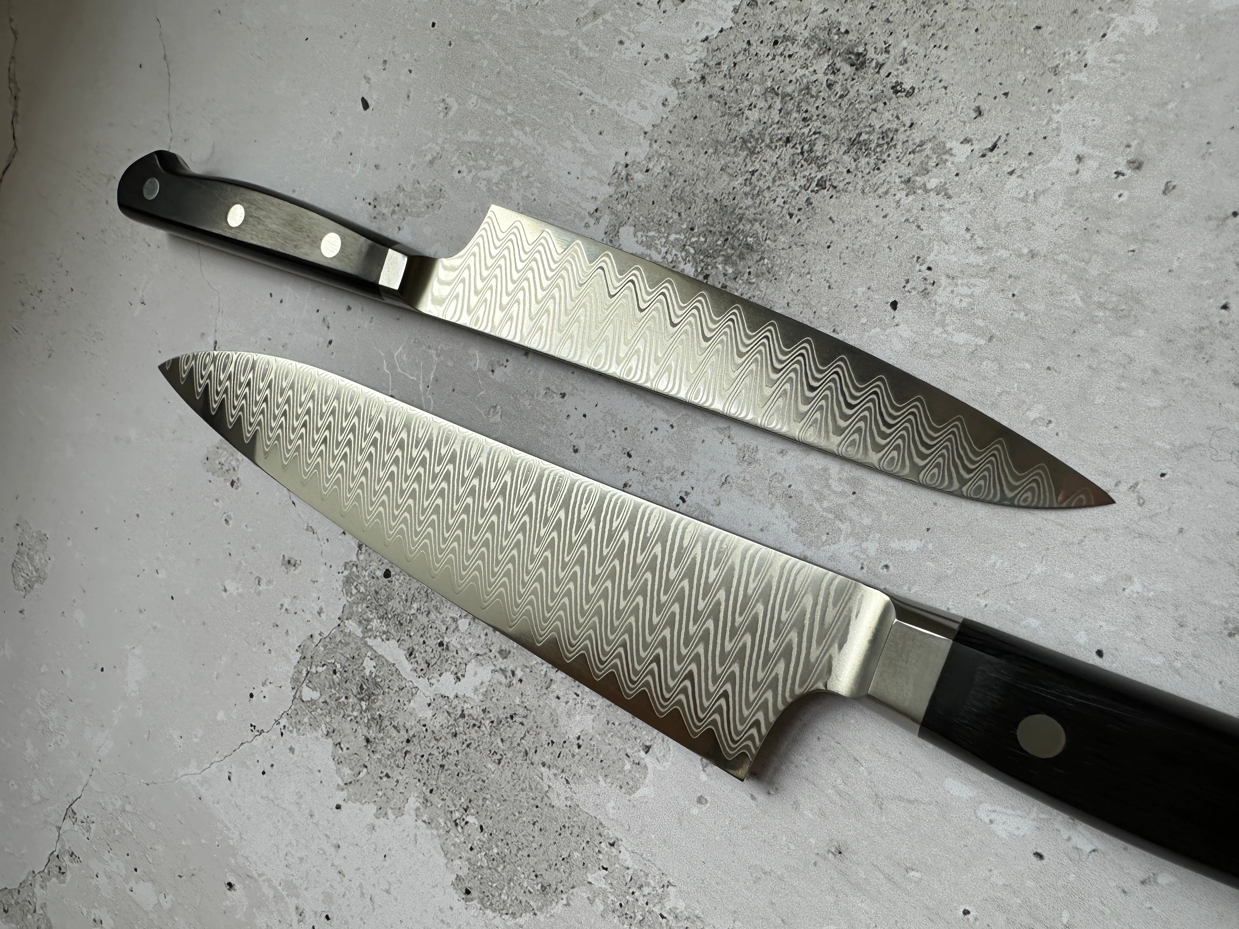 [SET] Hayabusa HAP-40 Damascus [gyuto + petty] - Image 4