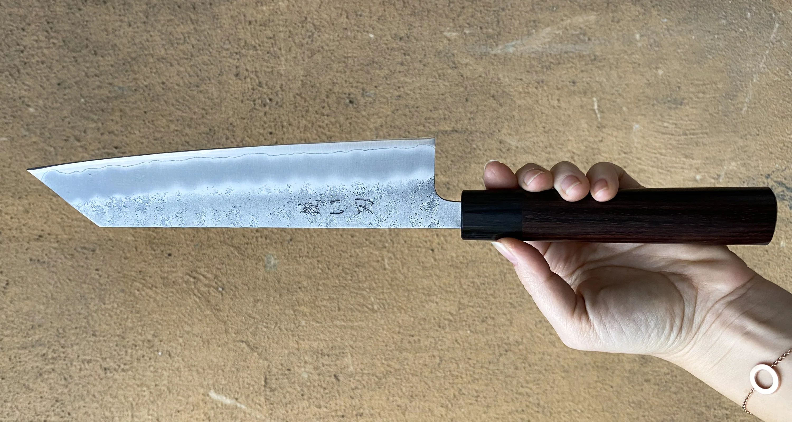 [SET] Hokiyama Ginsanko Set [Kiritsuke + Petty] - Image 4