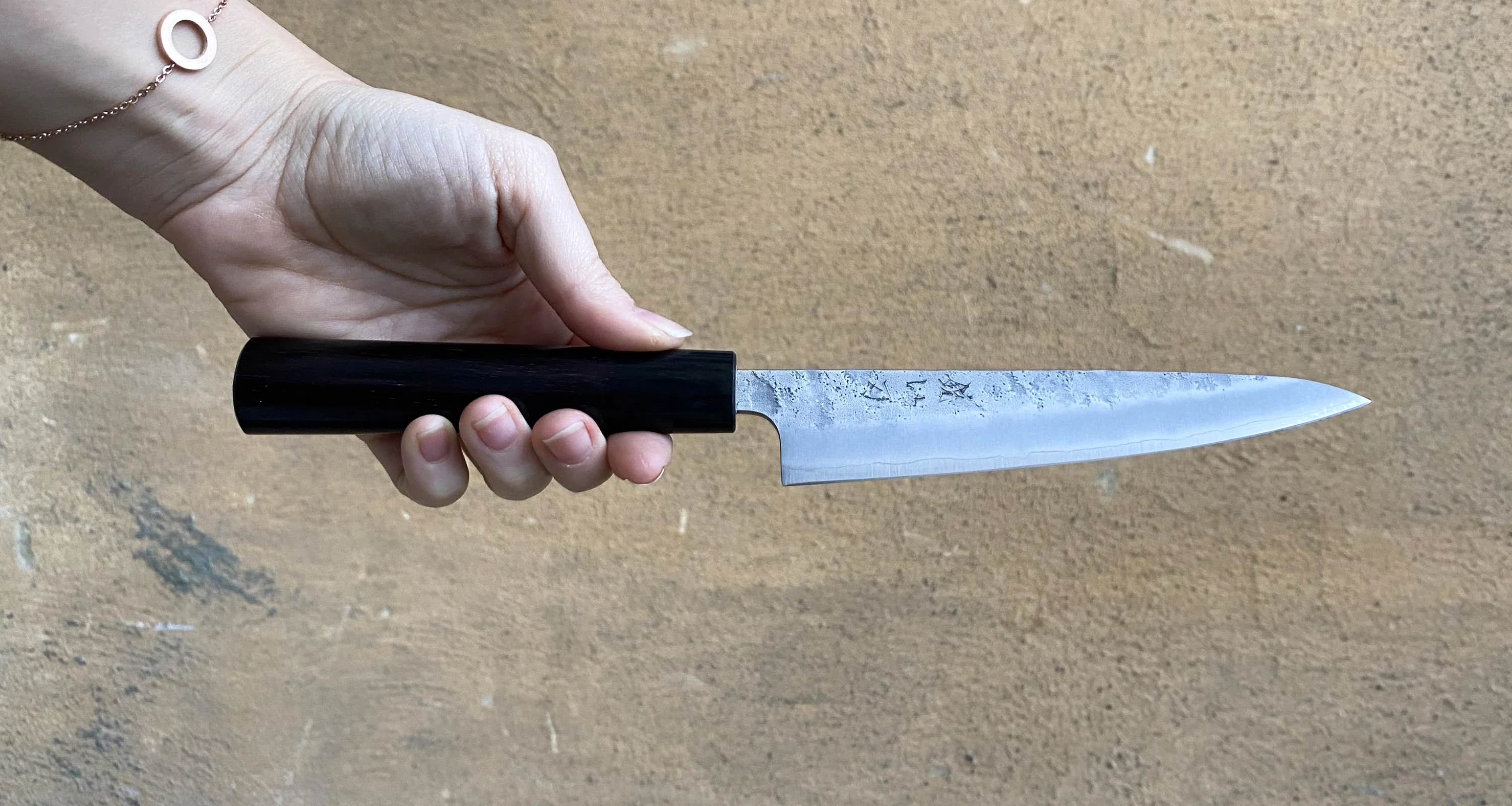 [SET] Hokiyama Ginsanko Set [Kiritsuke + Petty] - Image 5