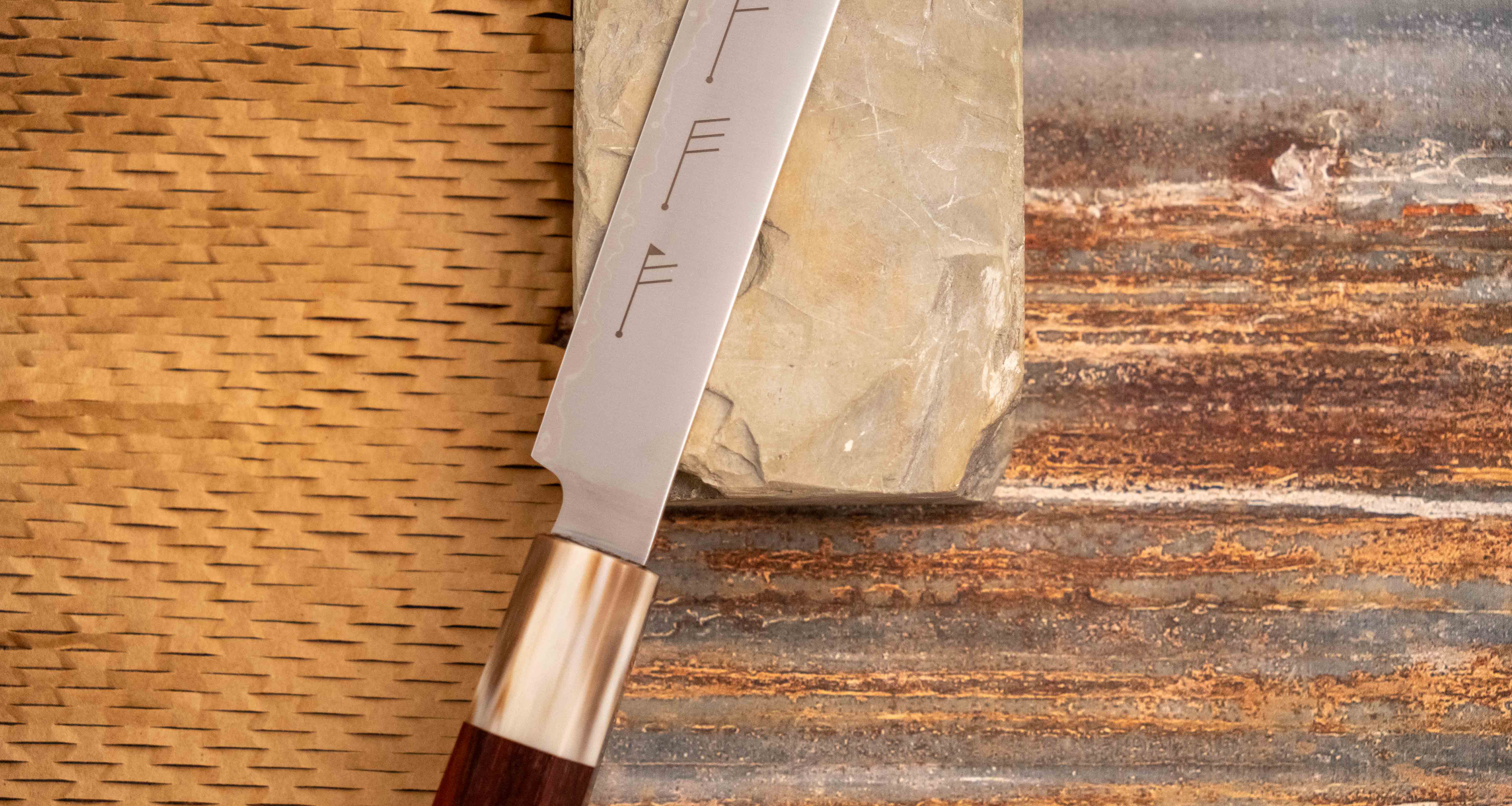 SG2 Burja - Prosciutto Knife Sandalwood 300mm (11.8") - Image 5