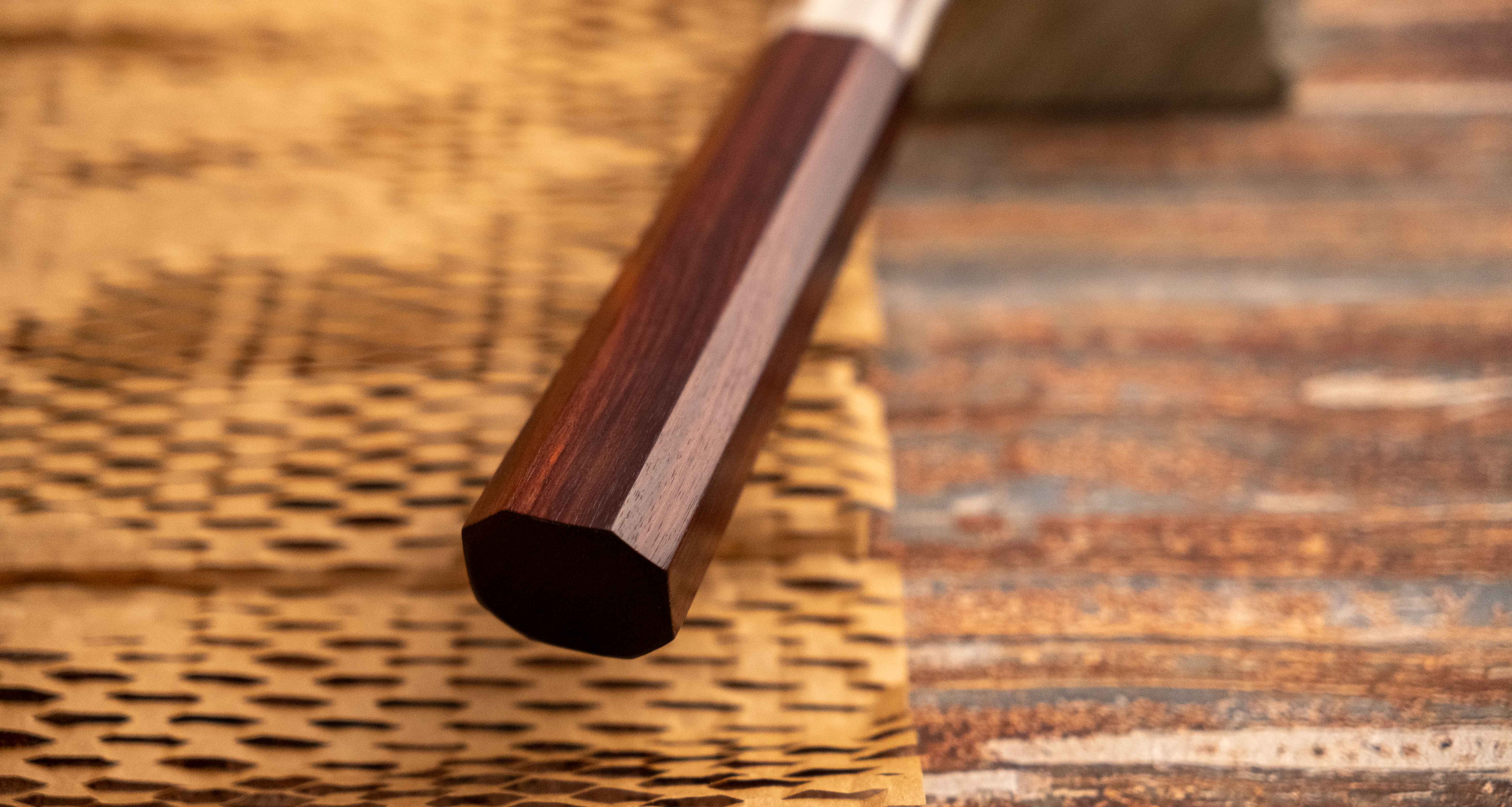 SG2 Burja - Prosciutto Knife Sandalwood 300mm (11.8") - Image 6