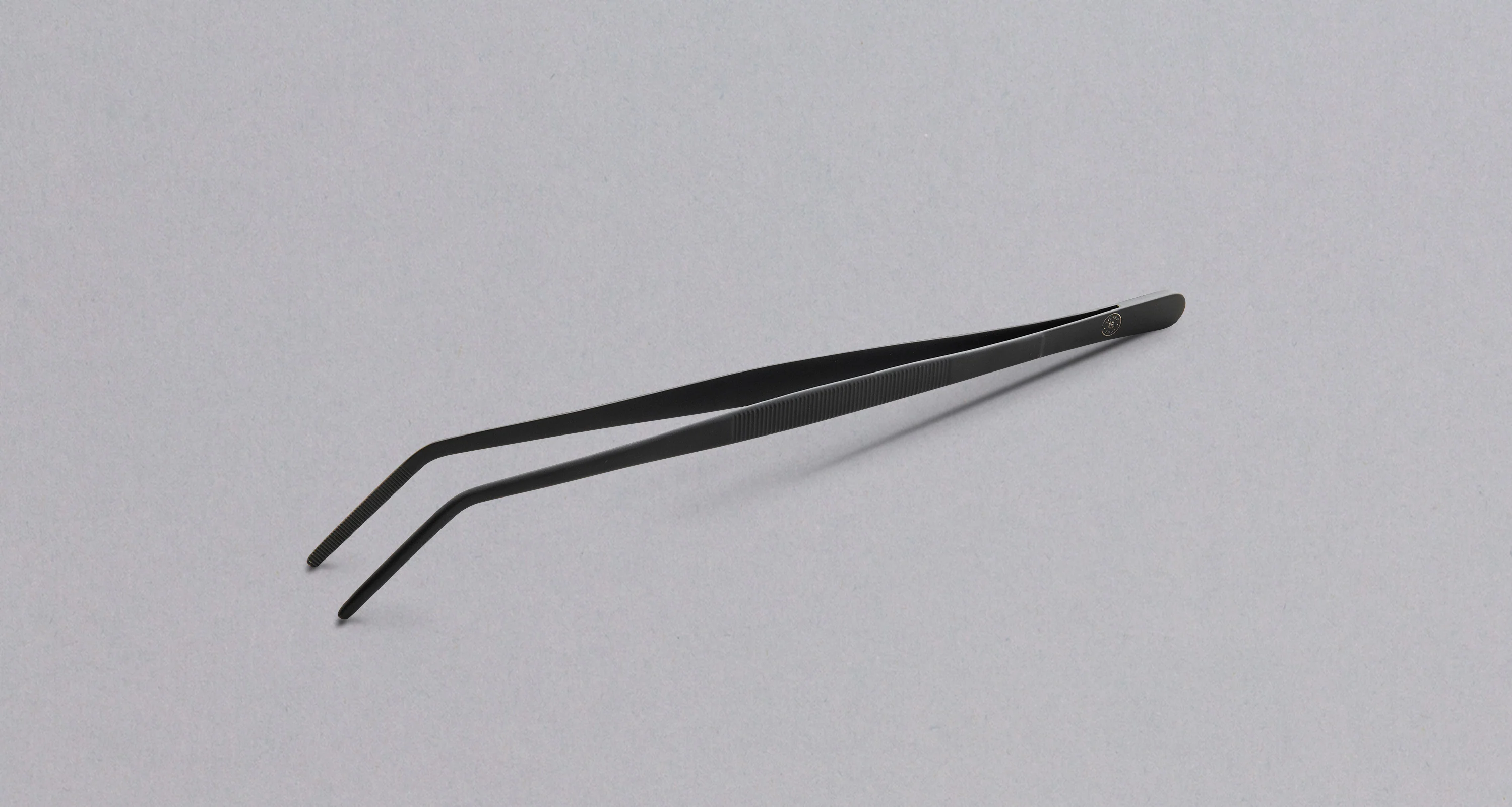 SharpEdge Curved Black Tweezers - 300mm (11.8")