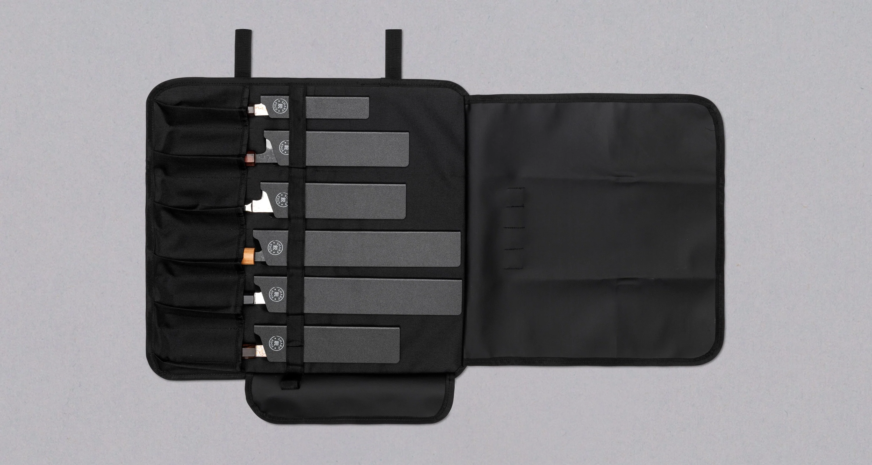 SharpEdge Nikku Knife Roll - Black [6 knives] - Image 3