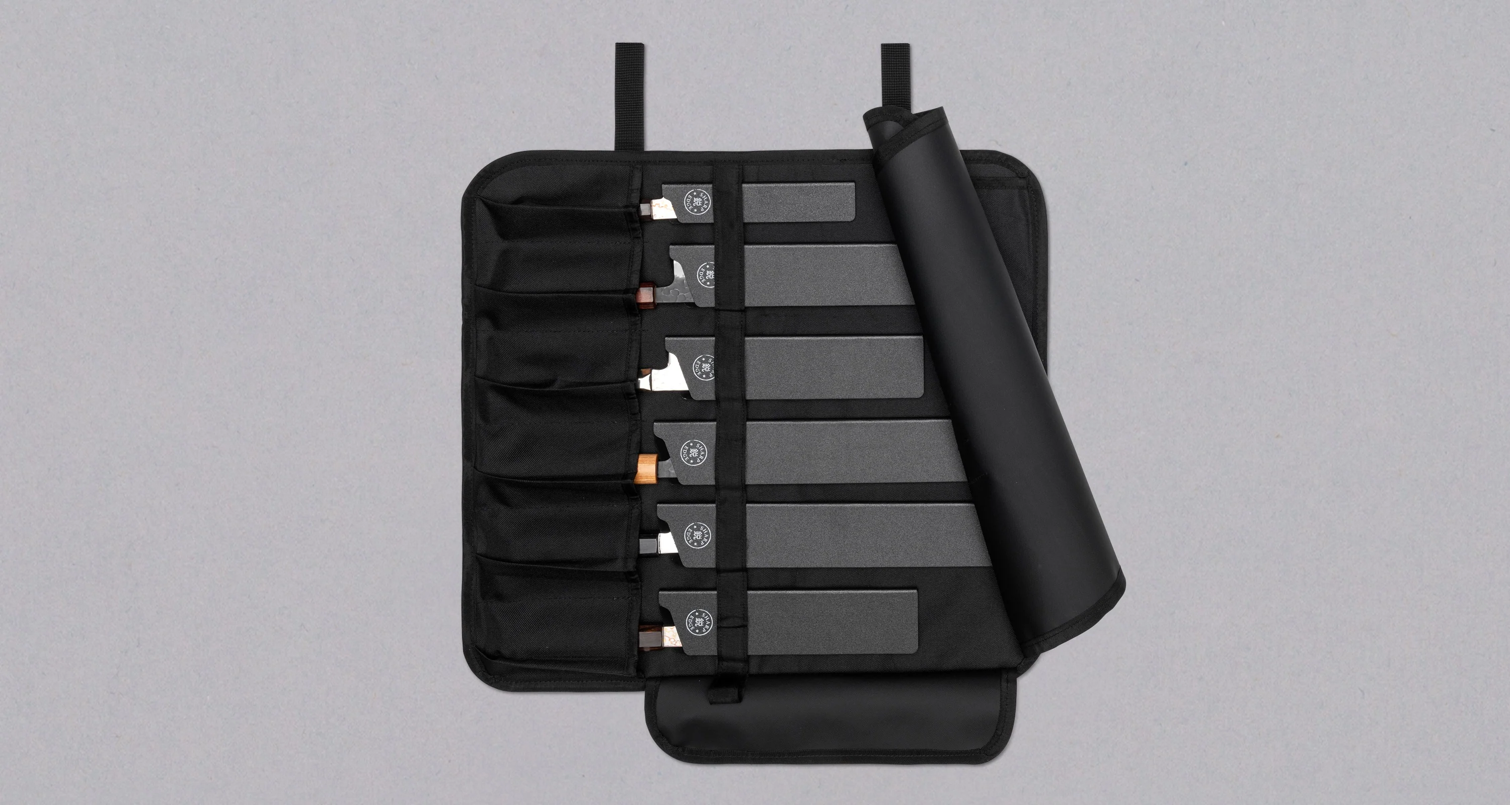 SharpEdge Nikku Knife Roll - Black [6 knives] - Image 4