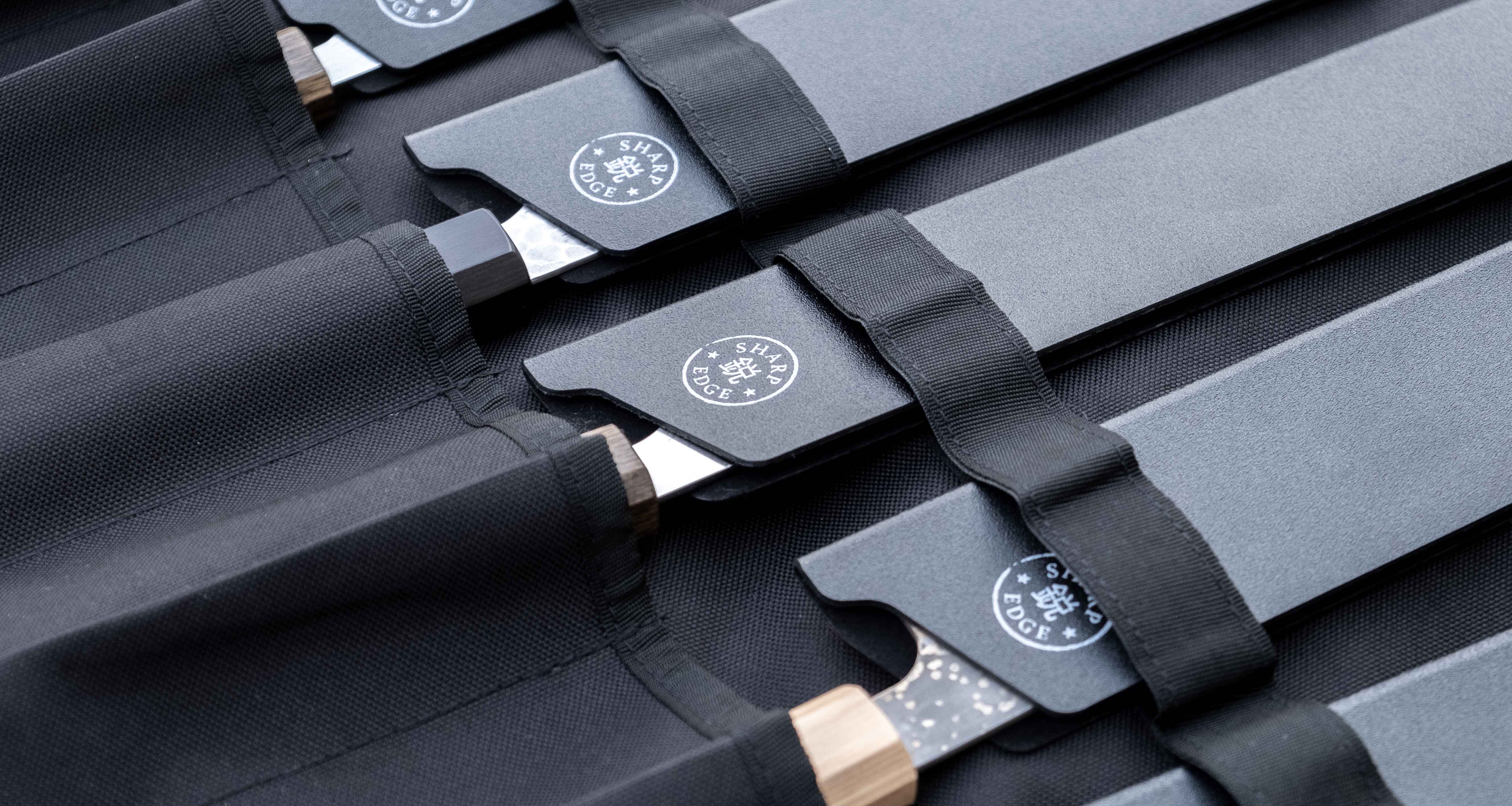SharpEdge Nikku Knife Roll - Black [6 knives] - Image 6