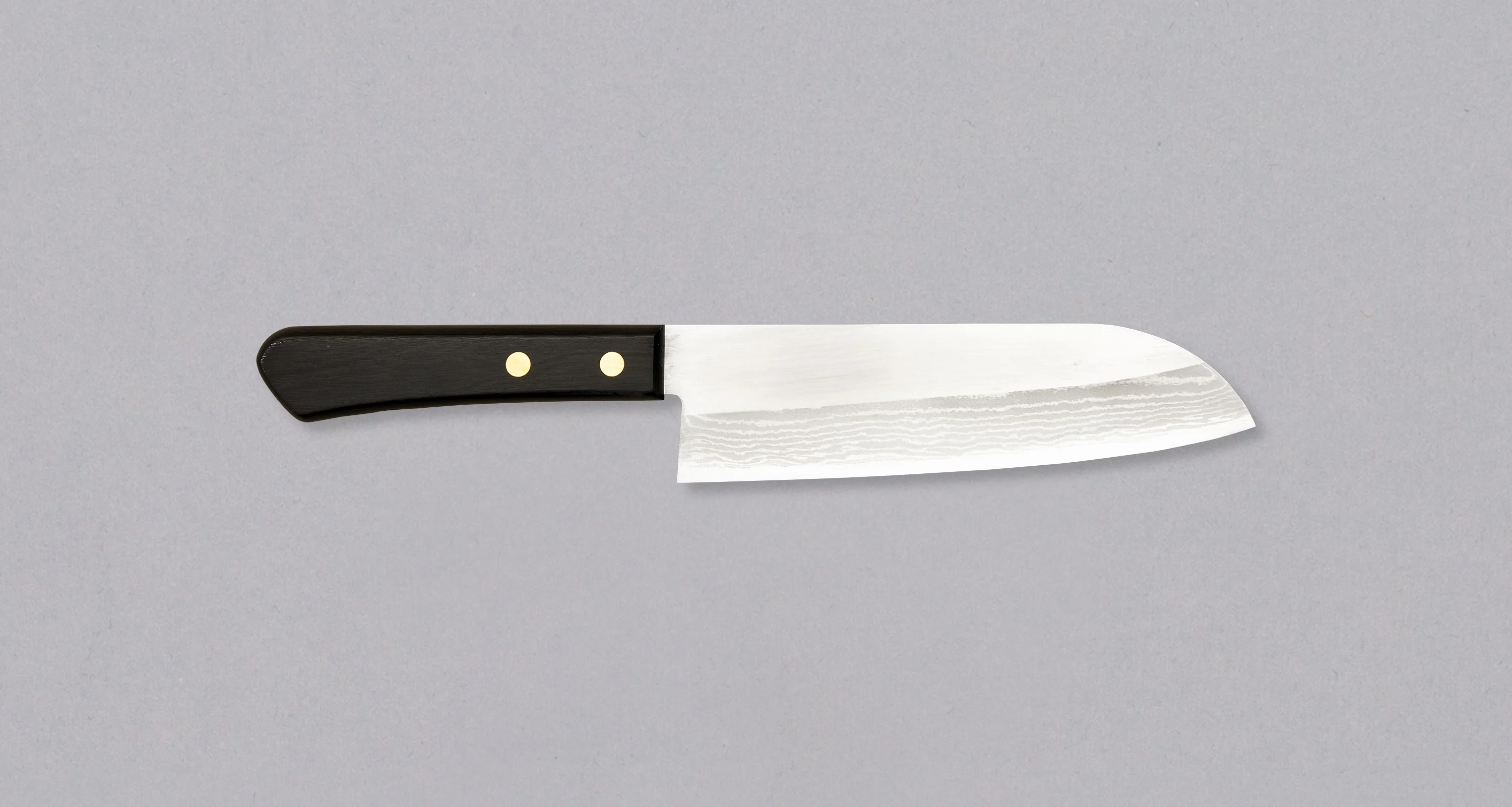 Shibamasa Santoku VG-5 Damascus 170mm (6.7") - Image 2