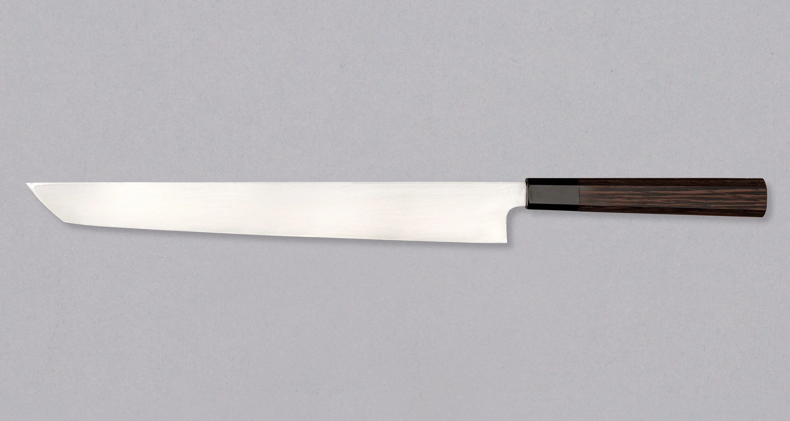 Shirasagi Sakimaru Yanagiba Aogami #2 Tsuchime Kuro-uchi 330mm (11.8") [Wenge] - Image 2